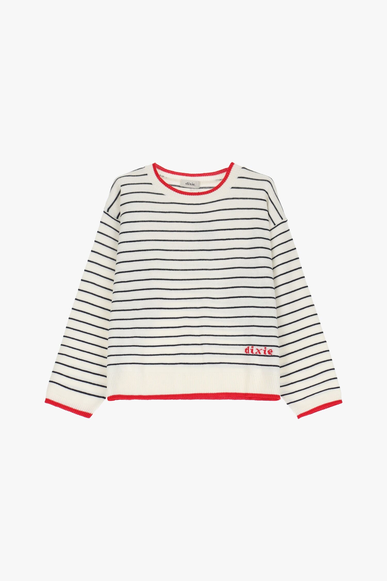 Maglione A Righe Con Dettagli Dixie