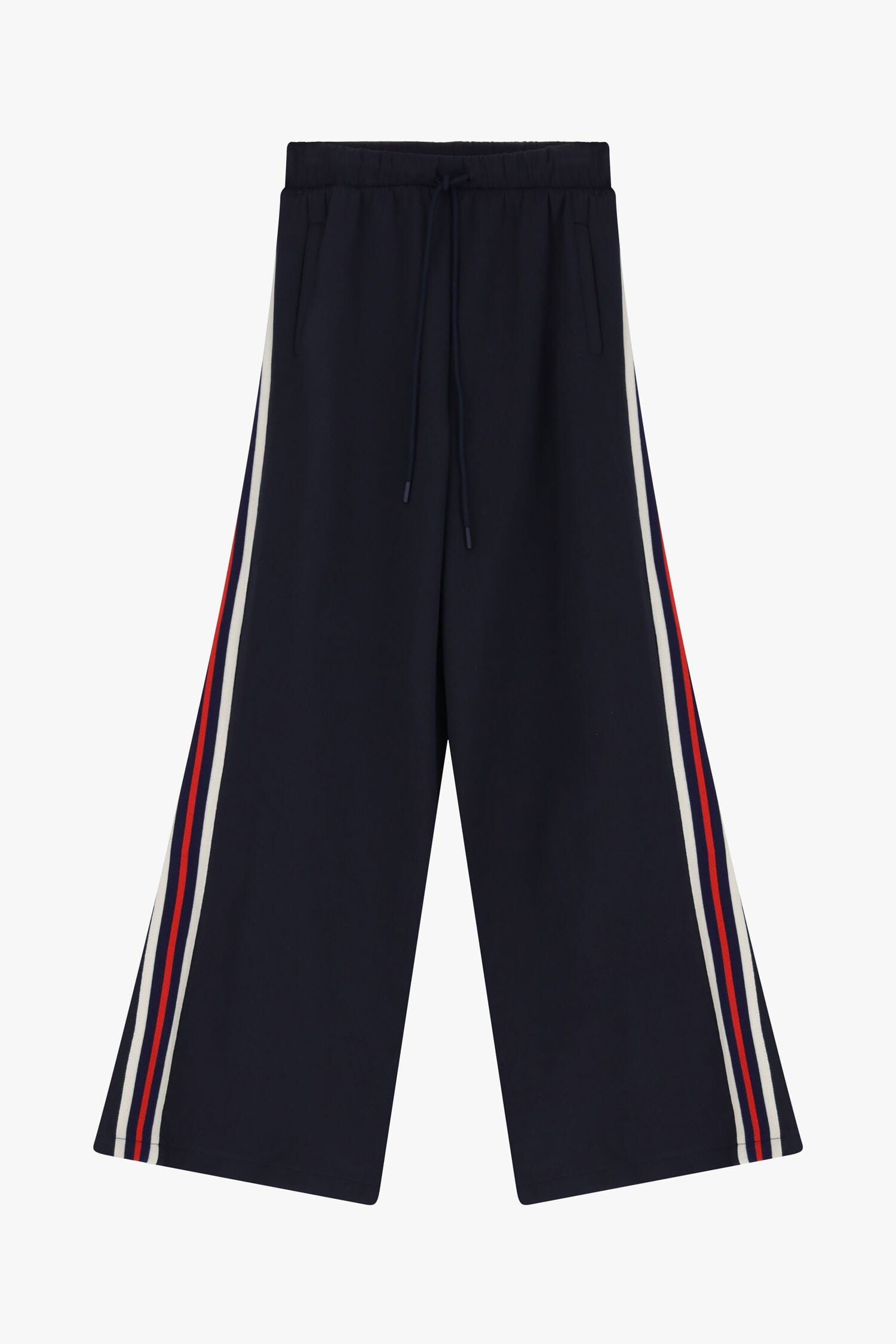 Pantaloni Larghi Con Dettagli A Righe Dixie