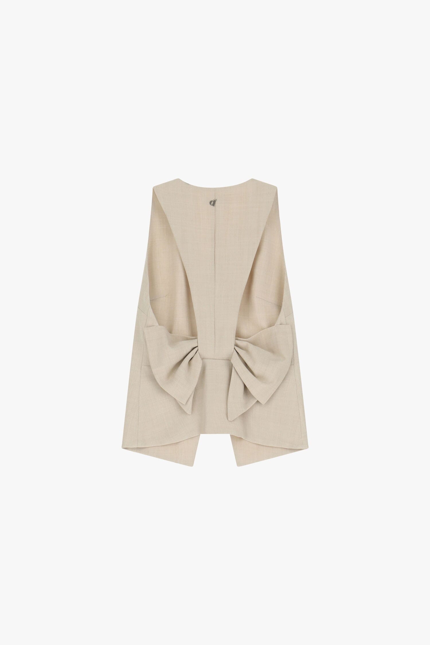 Gilet Con Bottoni E Fiocco Dixie