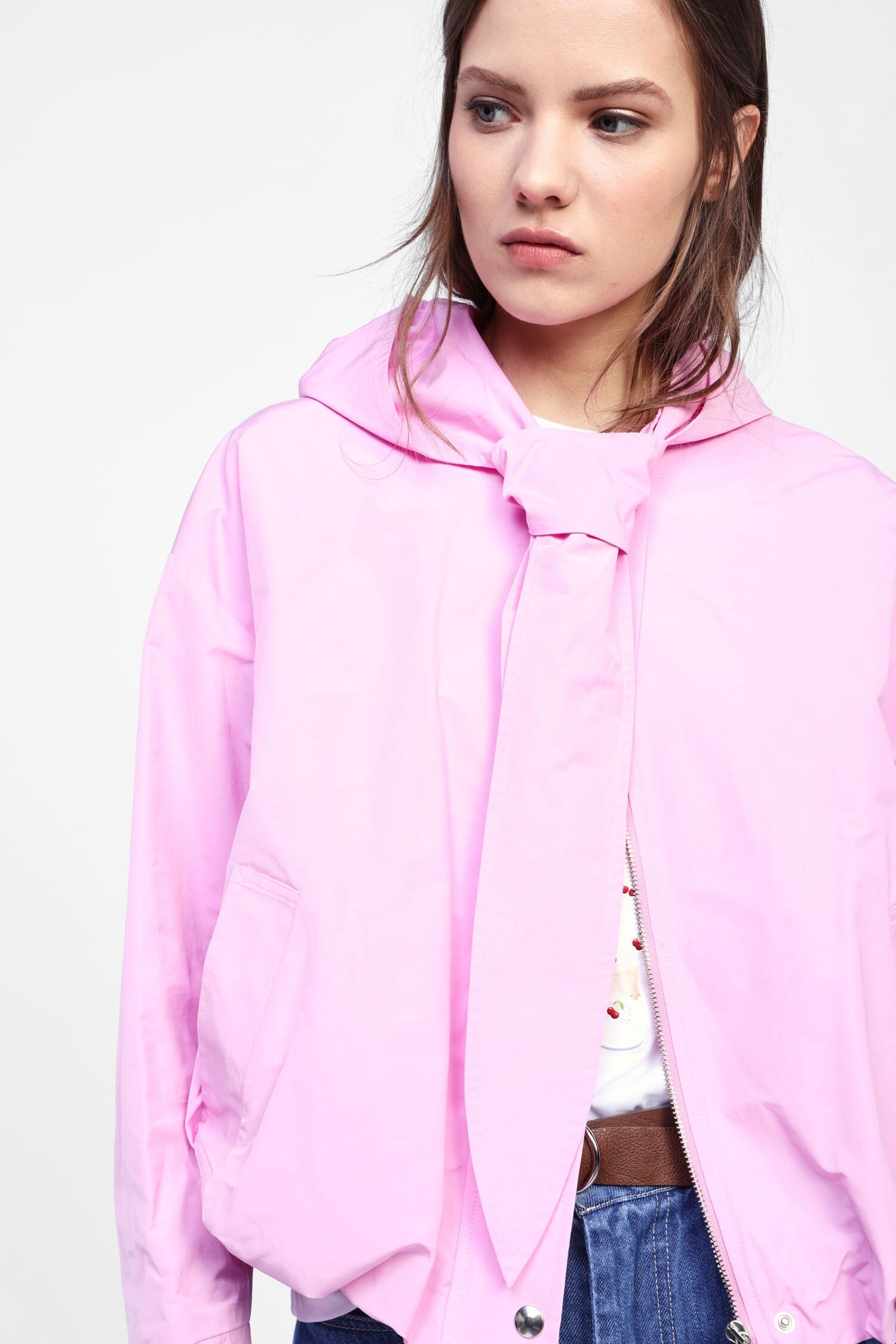 Parka Con Cappuccio E Coulisse Dixie