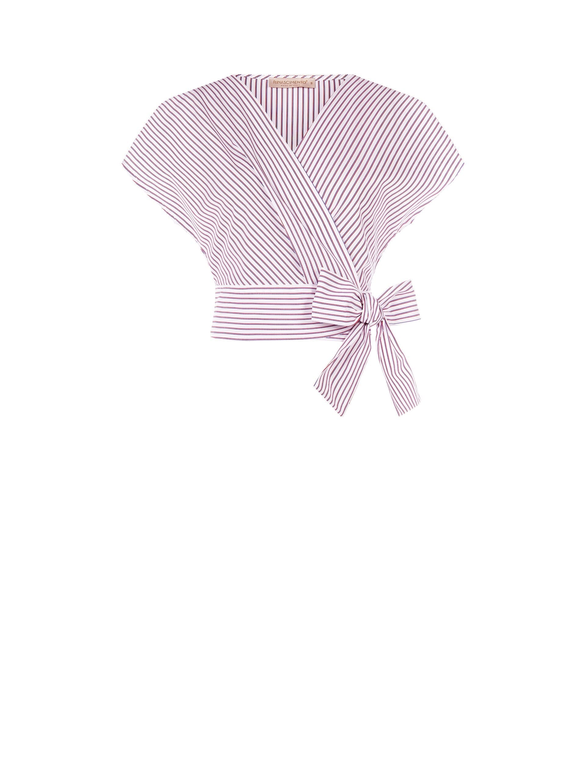 Top A Portafoglio In Cotone A Righe Rinascimento