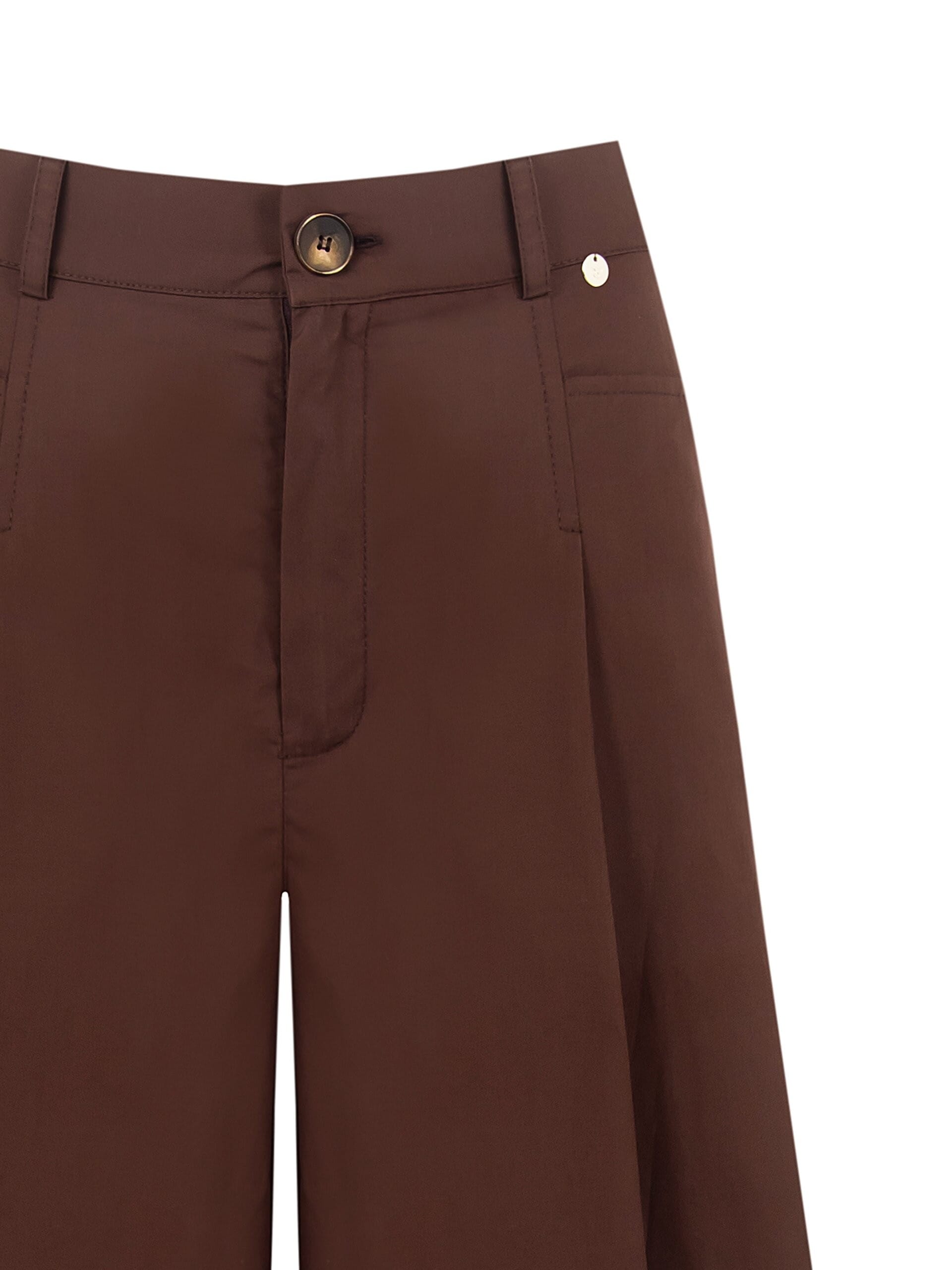 Rinascimento - Jupe plissée en coton avec dos élastique