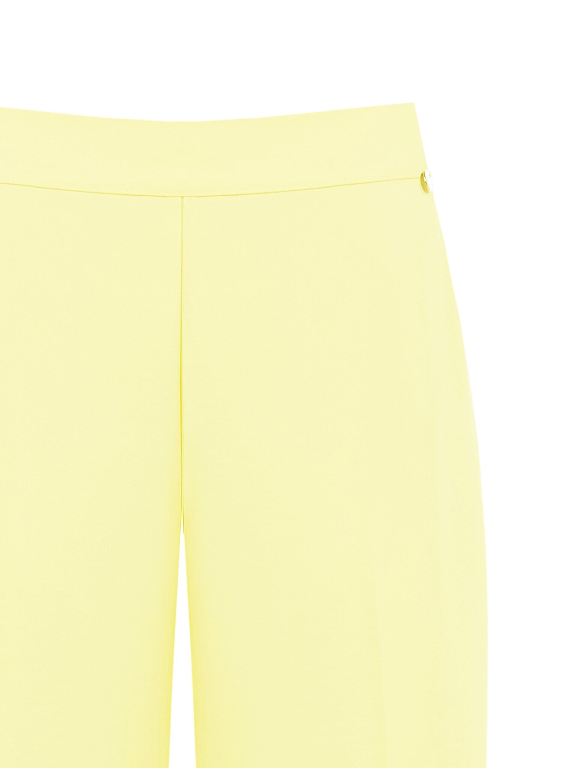 Pantaloni Larghi In Tessuto Fluido Con Tasche Ed Elastico Dietro Rinascimento