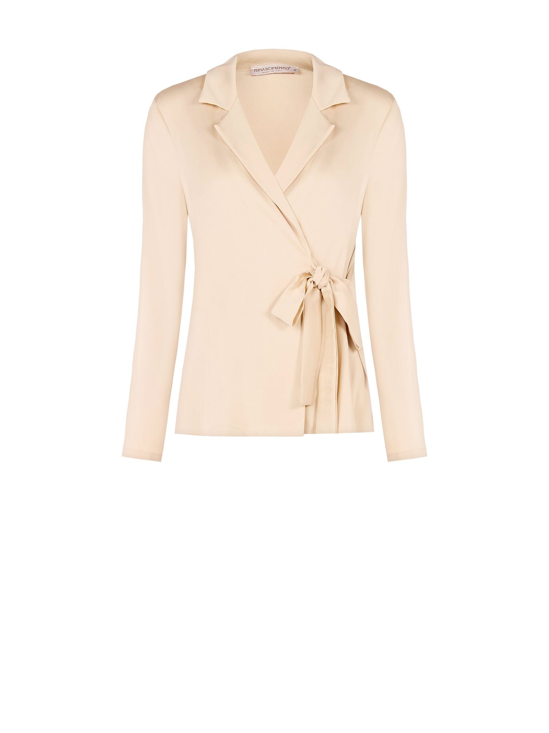 Giacca A Portafoglio In Misto Viscosa Rinascimento