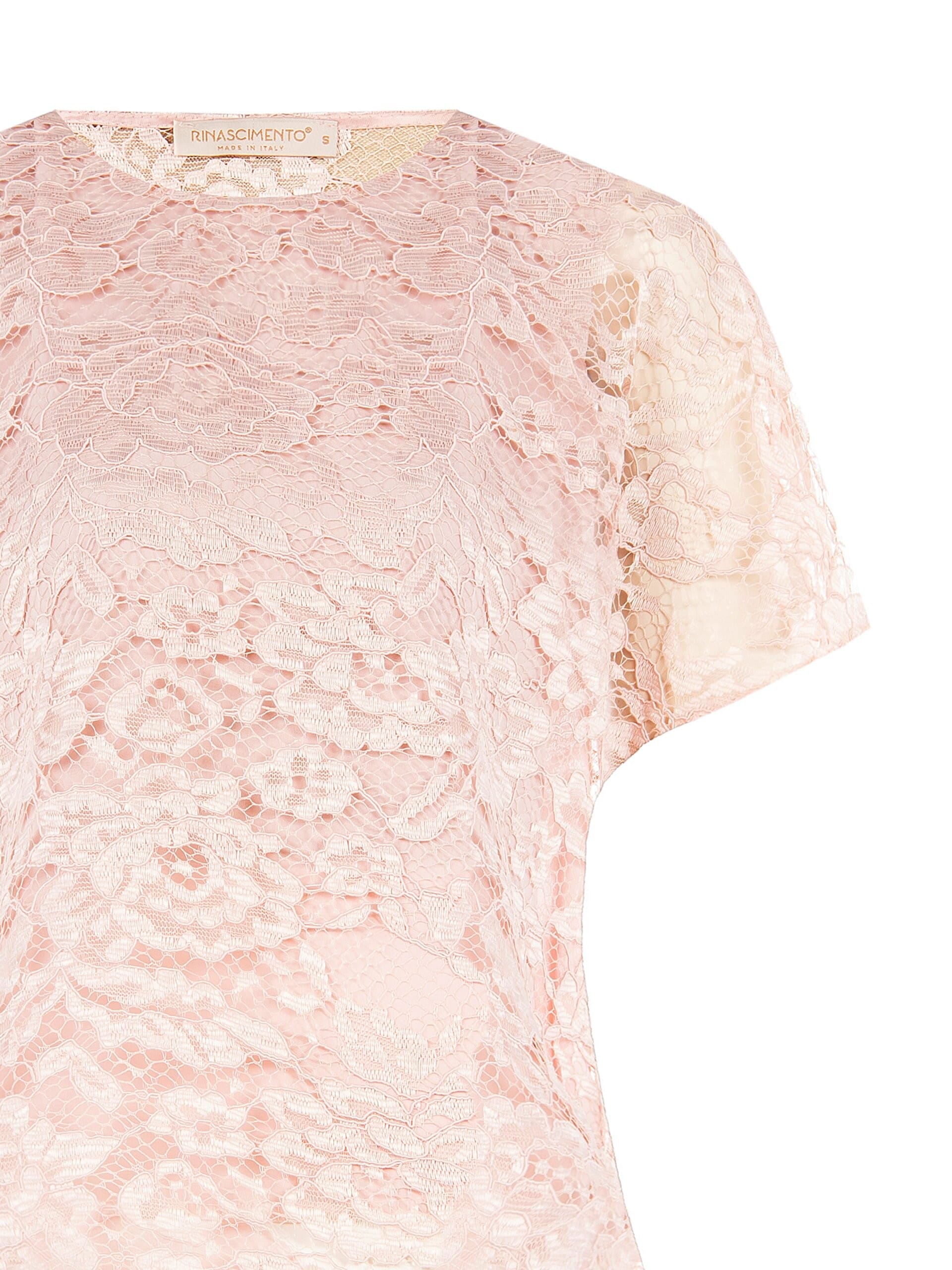 Blusa Over In Pizzo Rinascimento