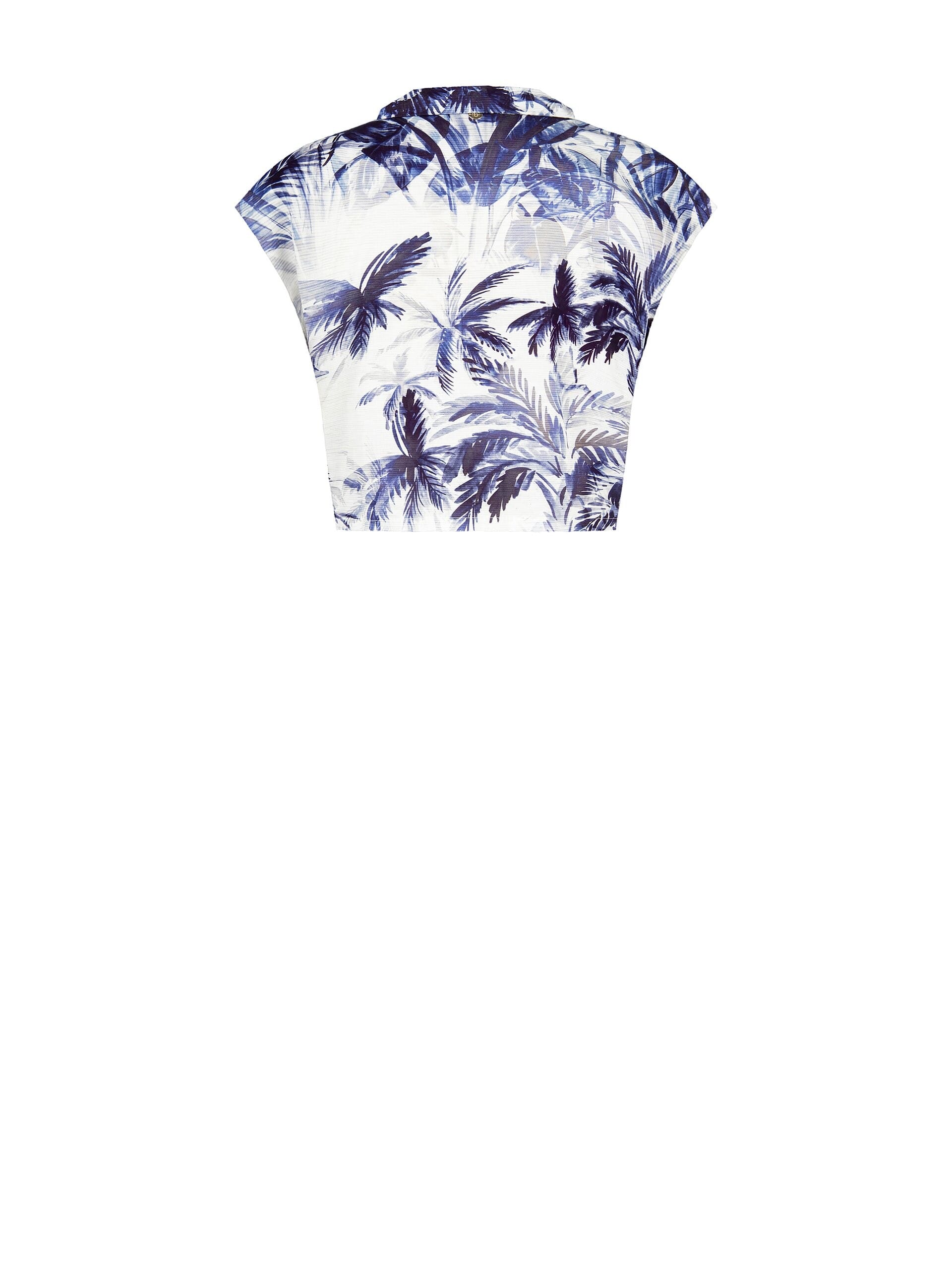 Camicia Corta Ampia In Cotone Rinascimento