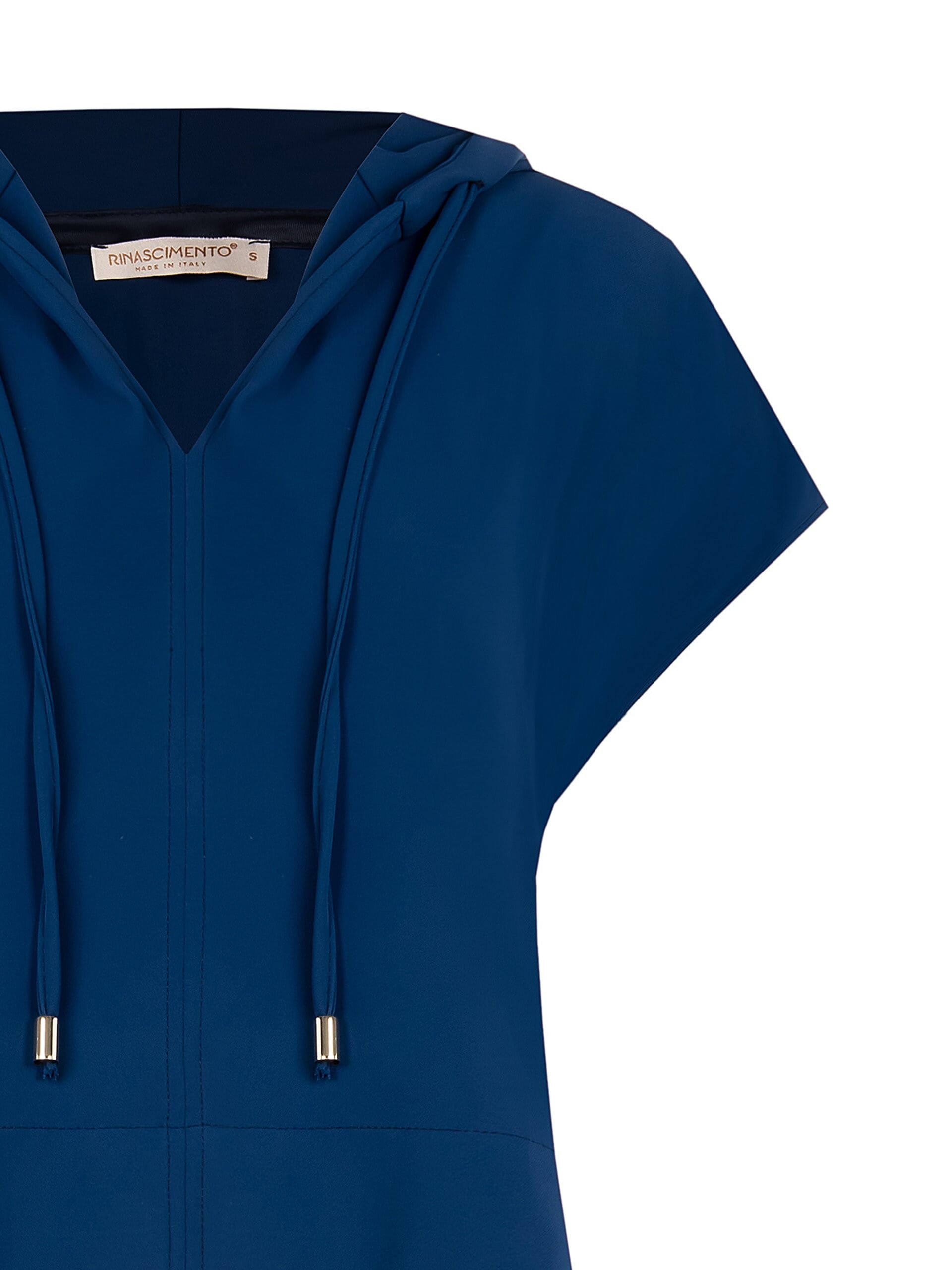 Rinascimento - T-shirt à capuche large en tissu fluide