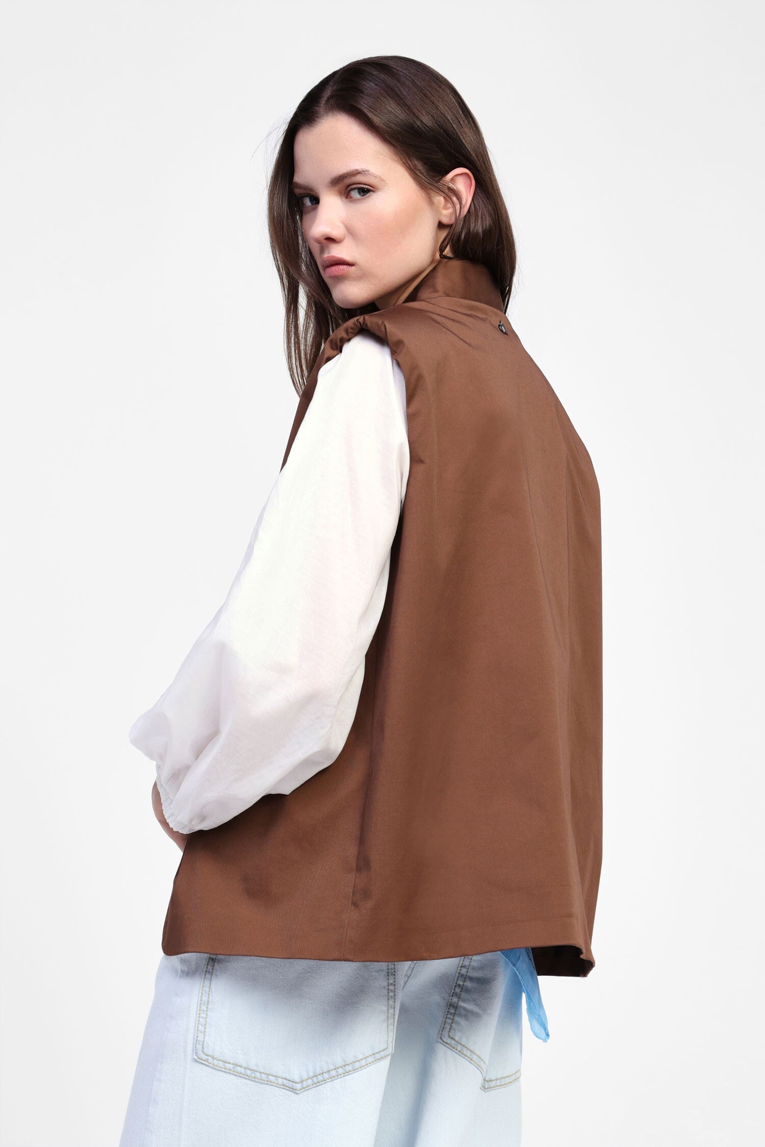 Giacca Senza Maniche Con Bottoni Dixie