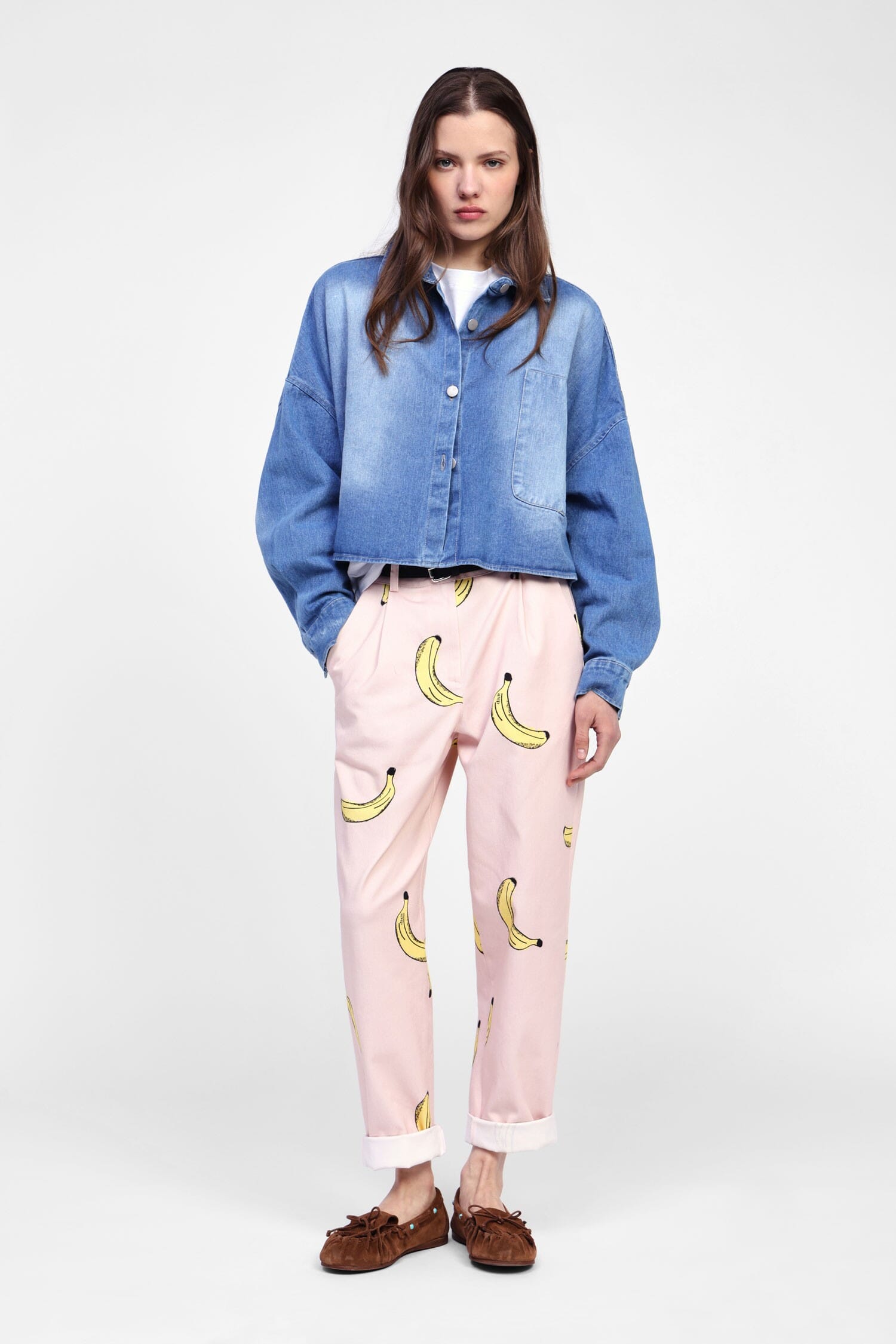 Dixie Printed Chino Trousers