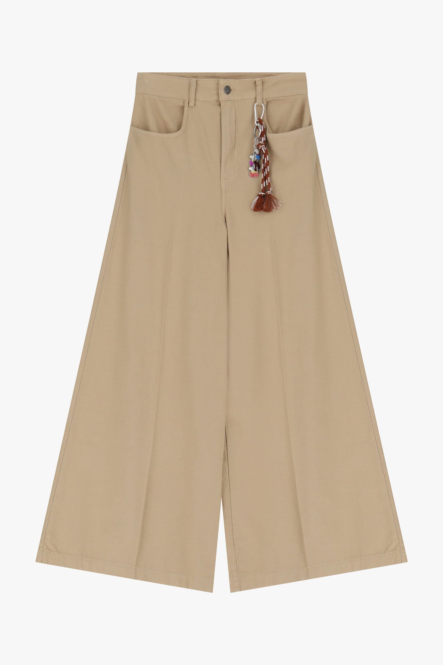 Pantaloni Palazzo Con Dettagli A Pieghe Dixie