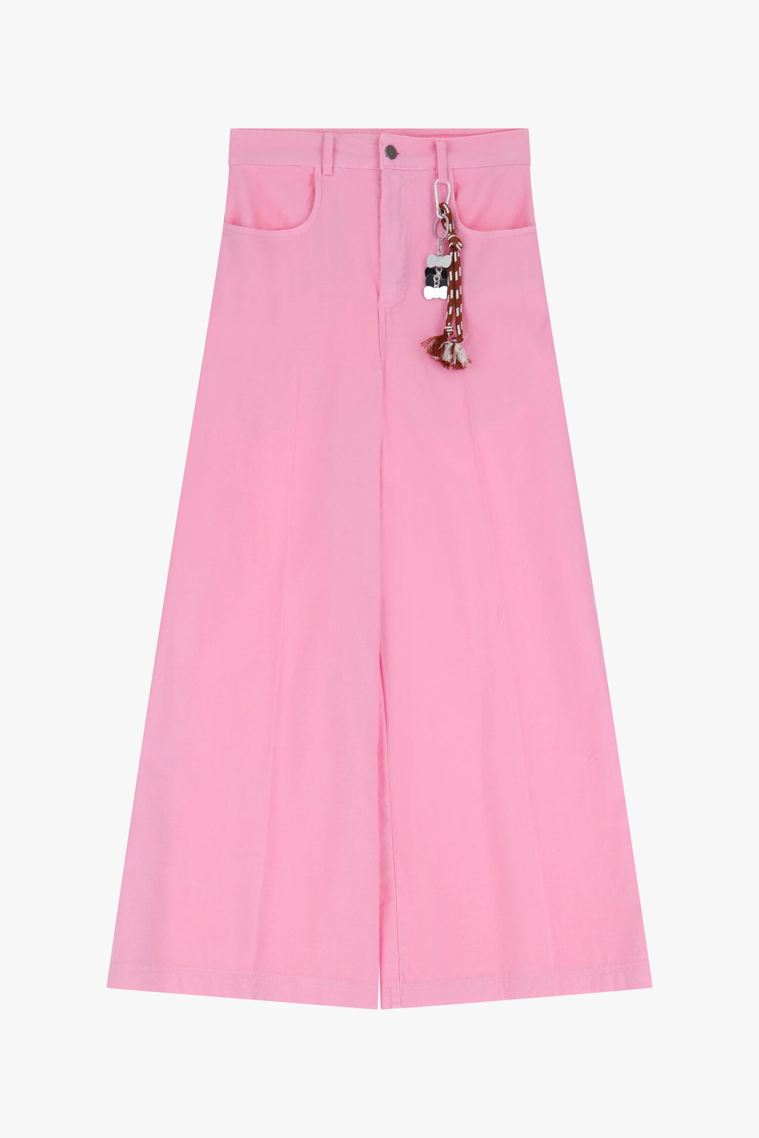 Pantaloni Palazzo Con Dettagli A Pieghe Dixie