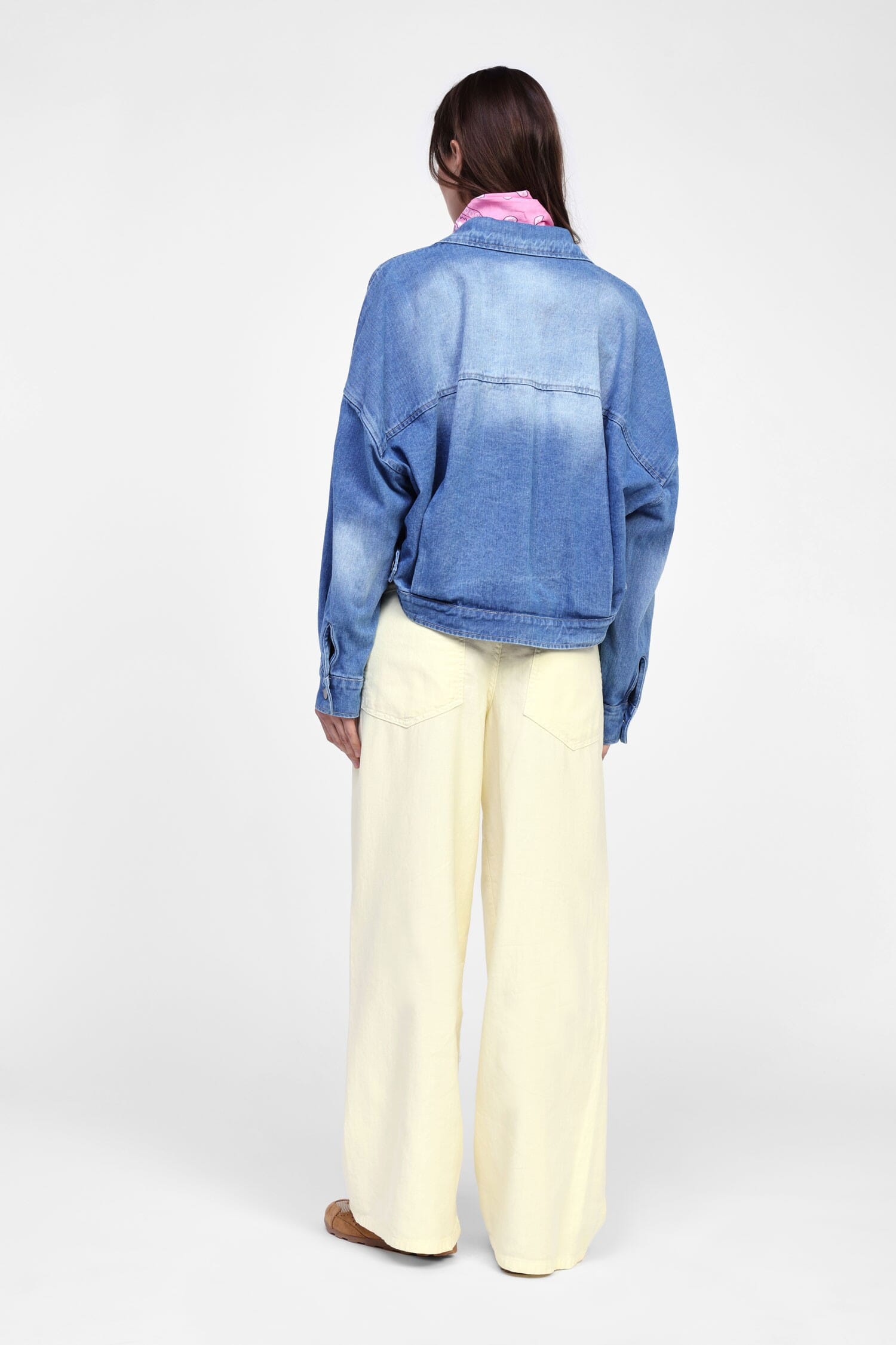 Pantaloni A Gamba Larga Monocromatici Dixie