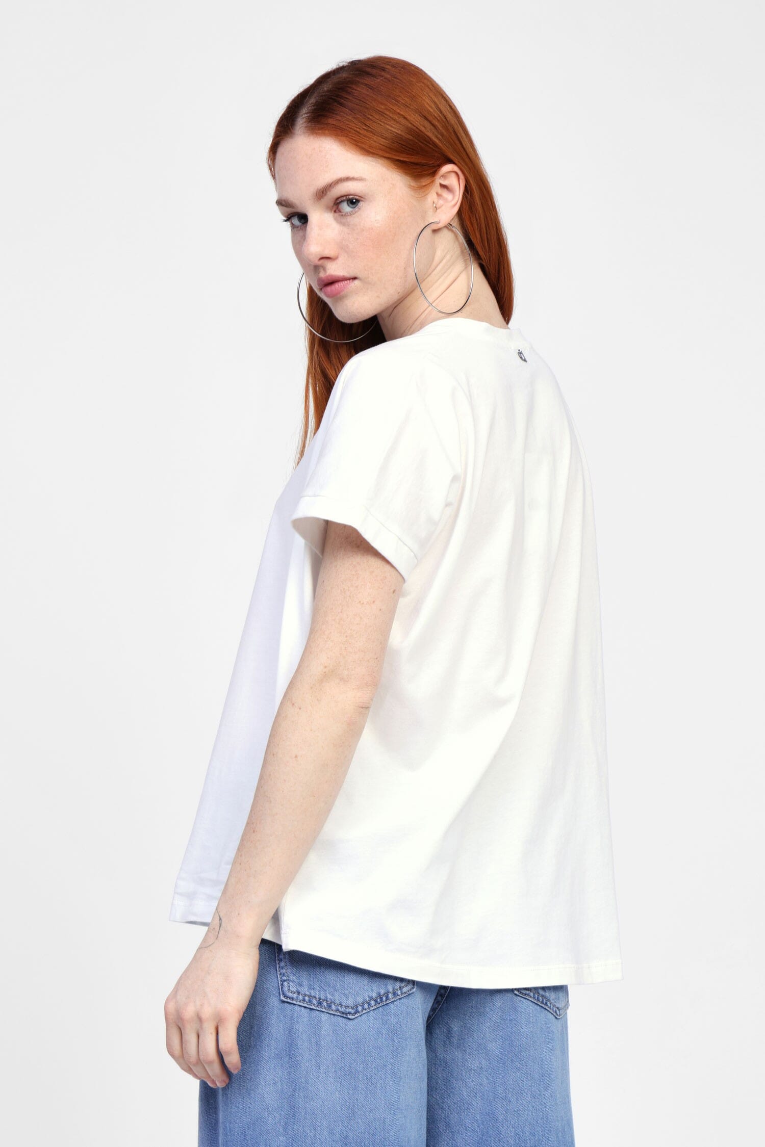 T-Shirt Con Ricami E Applicazioni Dixie