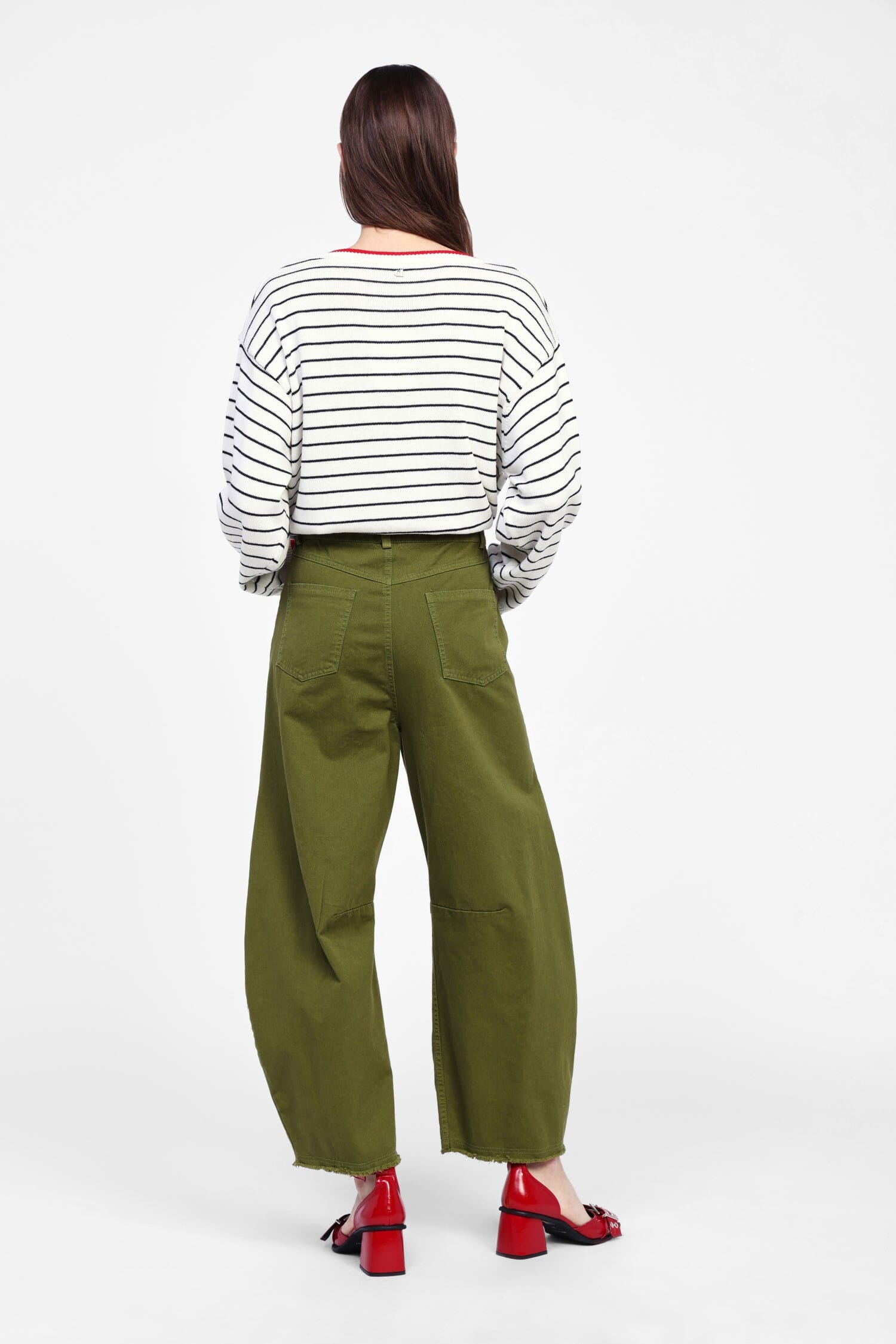 Dixie - Pantalon baggy à la taille