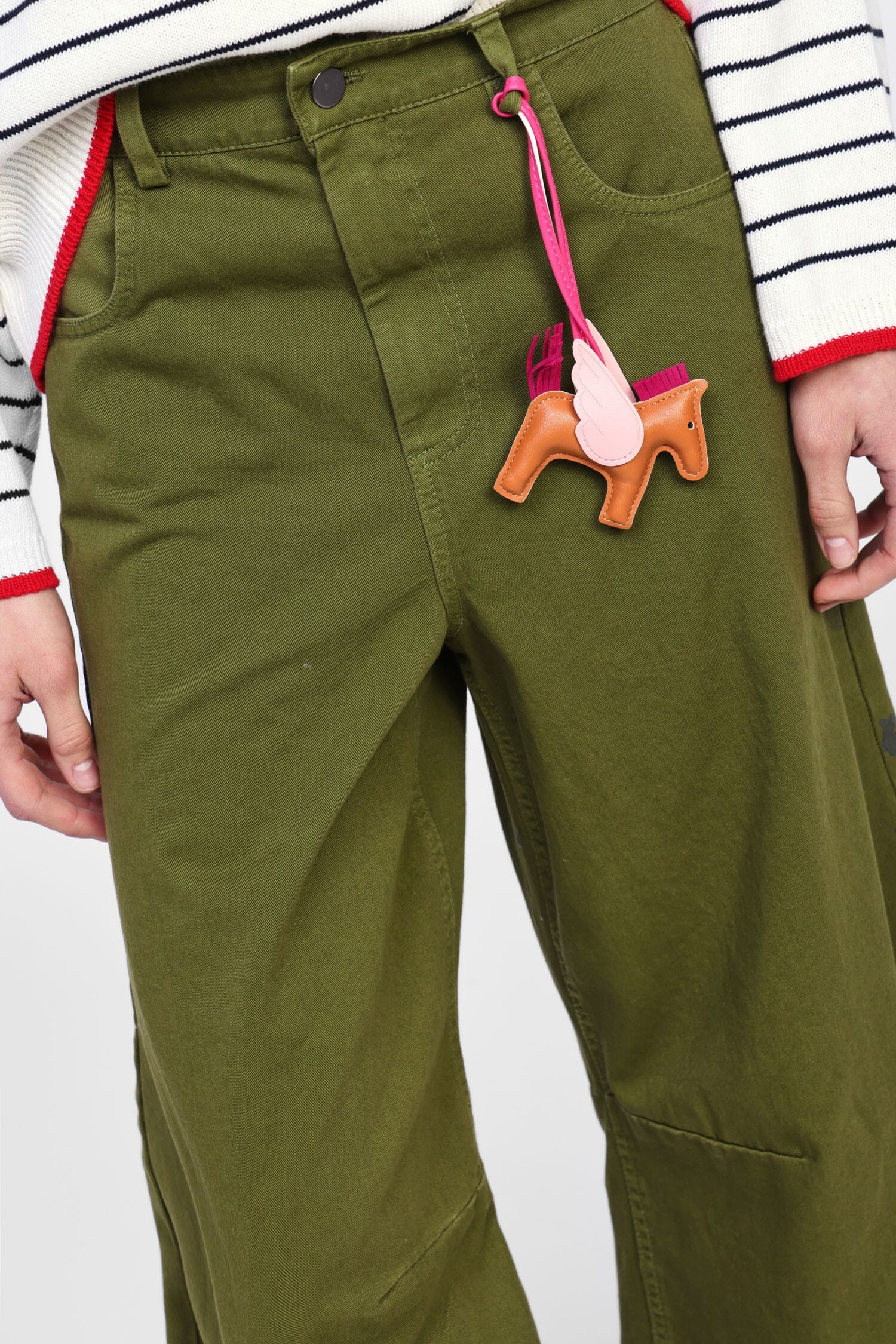 Dixie - Pantalon baggy à la taille