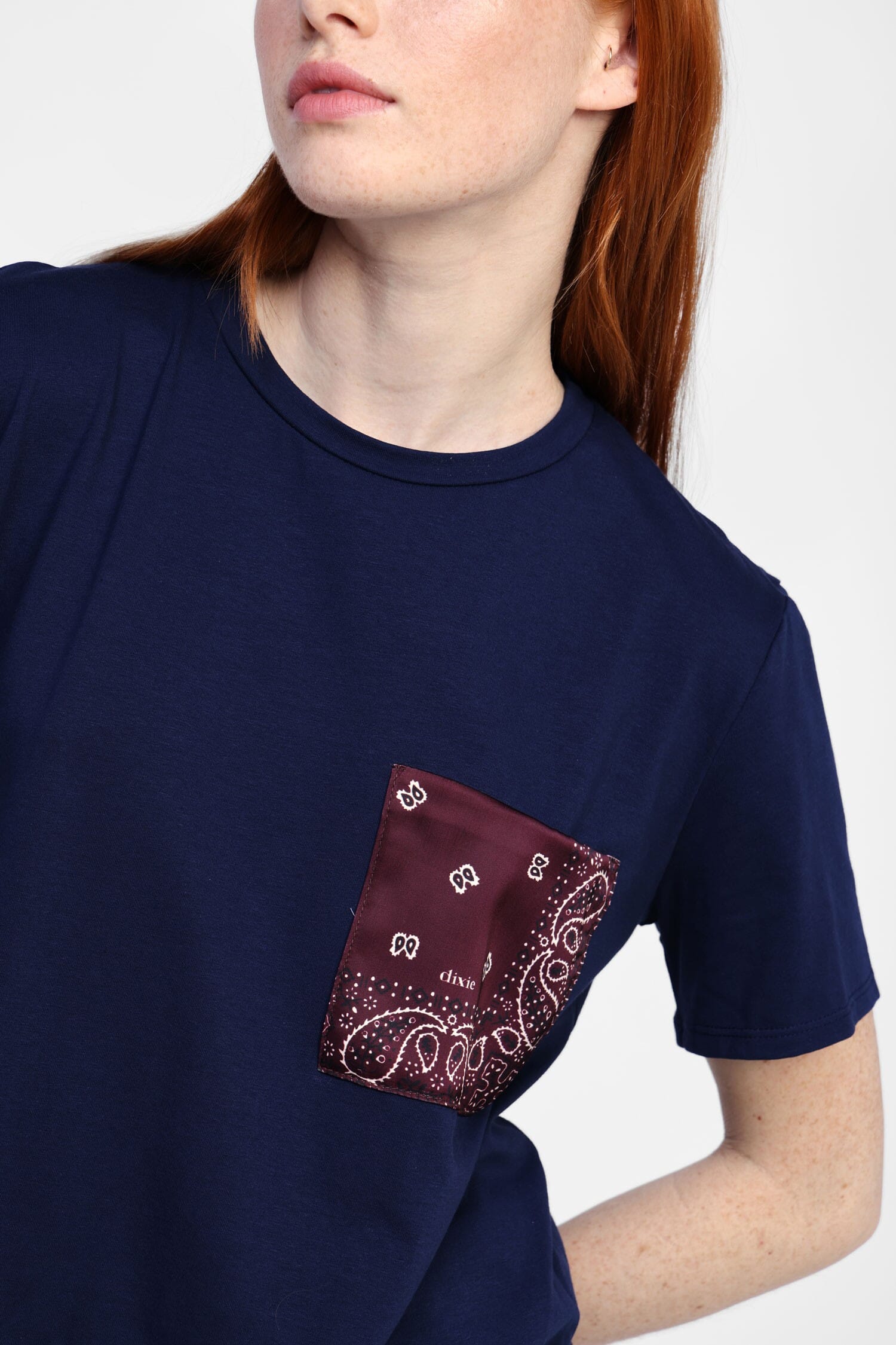 Dixie Paisley Pocket T-Shirt