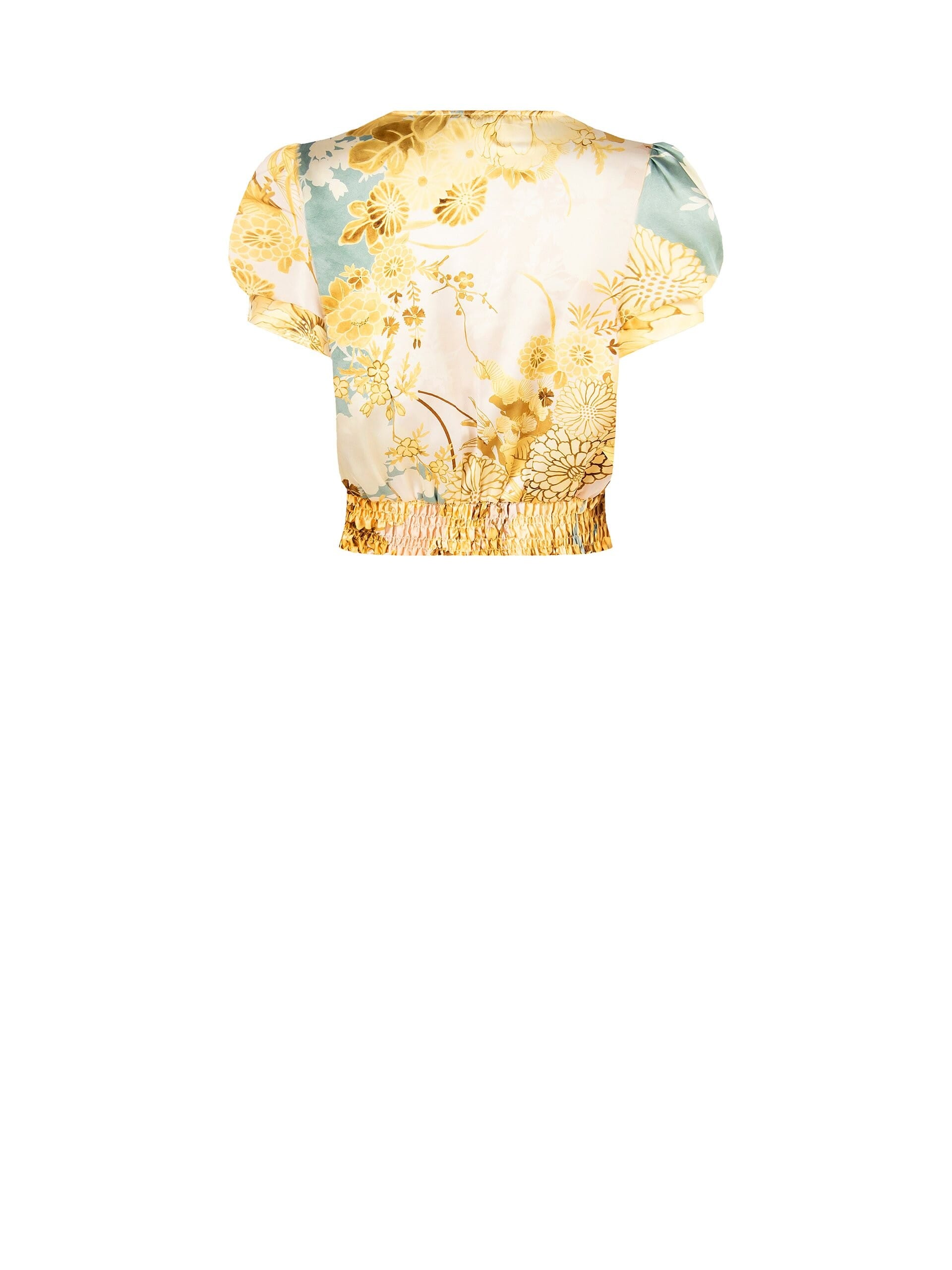 Top In Raso Con Scollo A V Incrociato Rinascimento