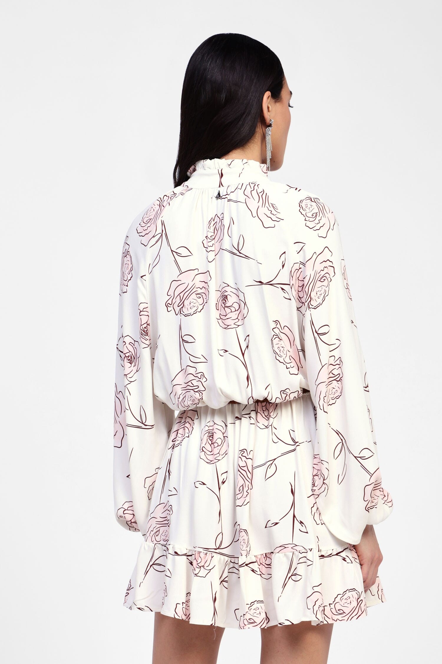 Vestito Corto Con Stampa Floreale Dixie