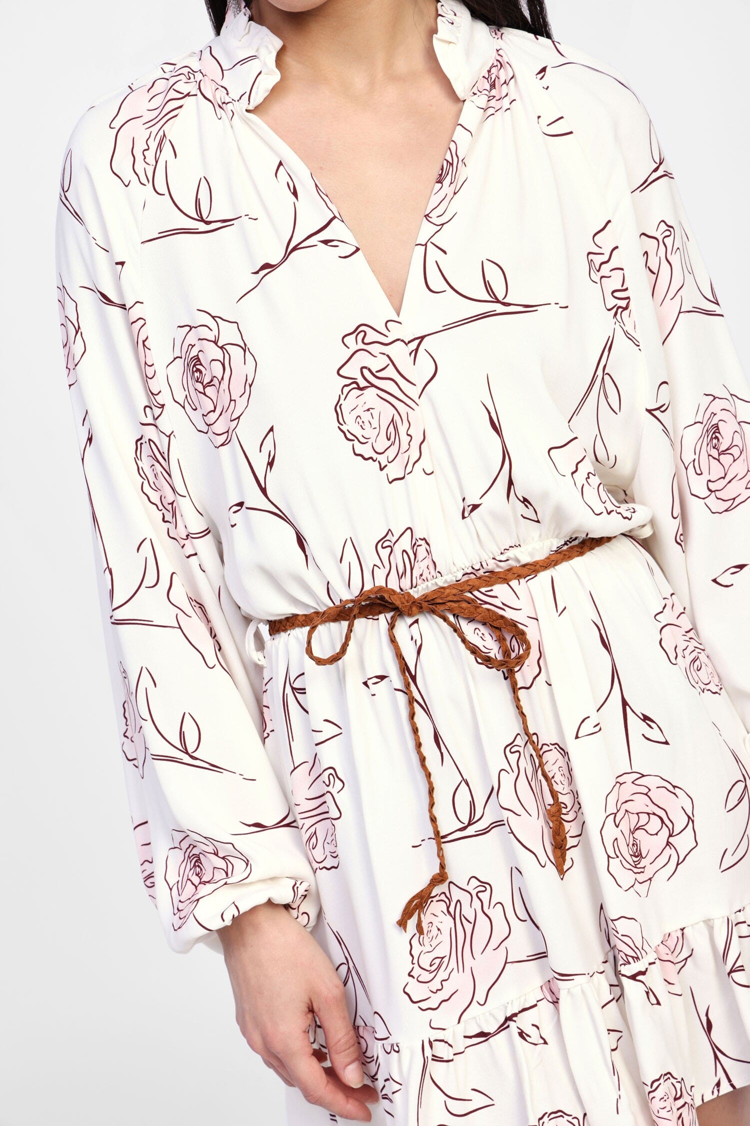 Vestito Corto Con Stampa Floreale Dixie