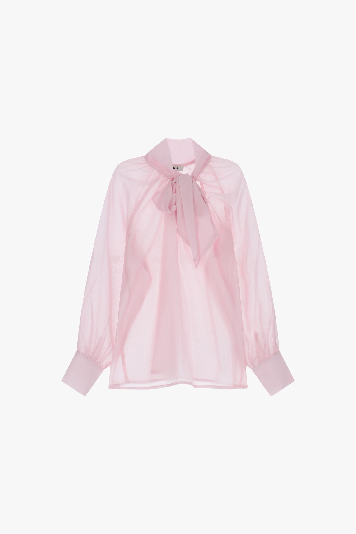 Camicia Con Fiocco E Maniche Lunghe Dixie