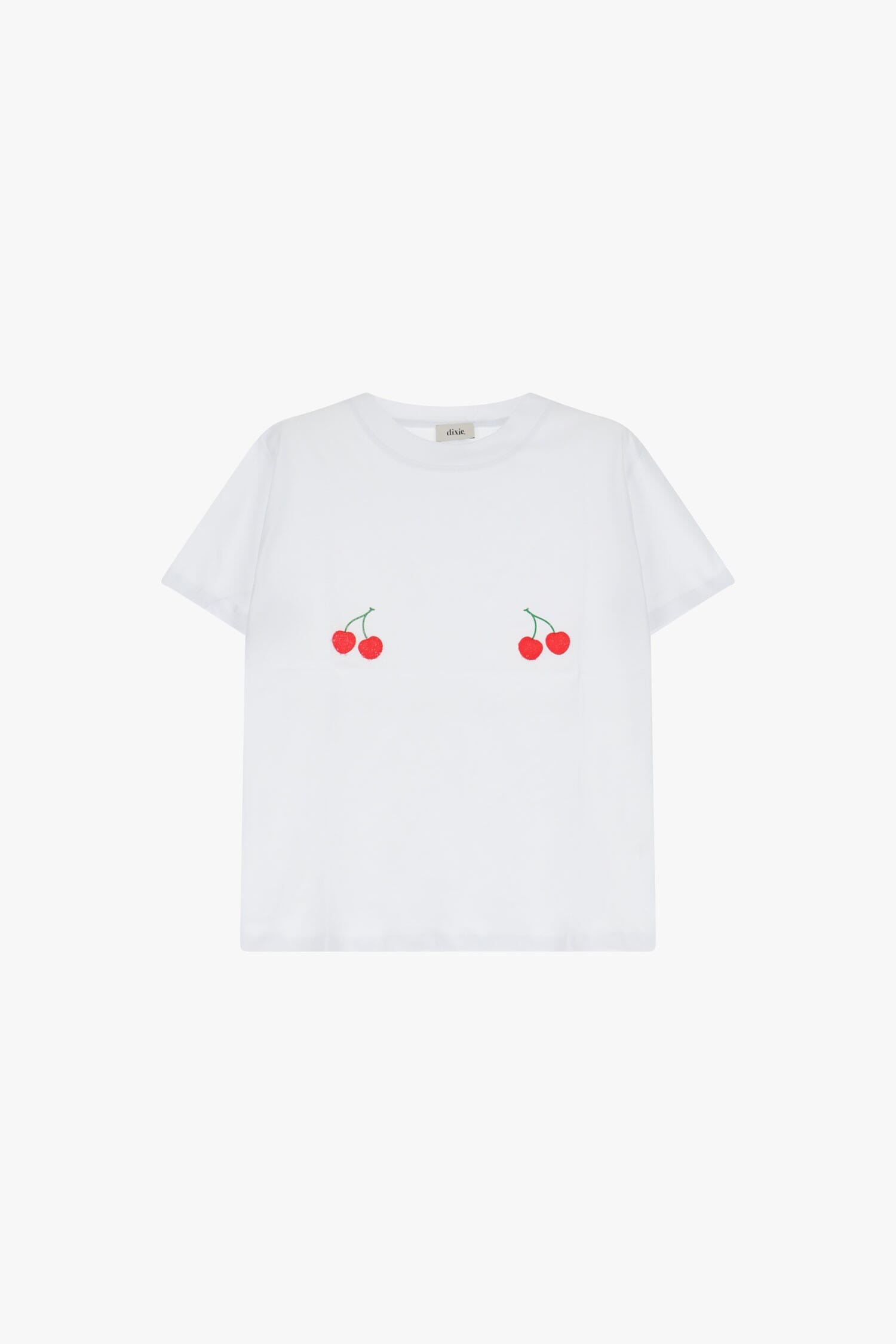 T-Shirt Con Stampa Ciliegie Dixie