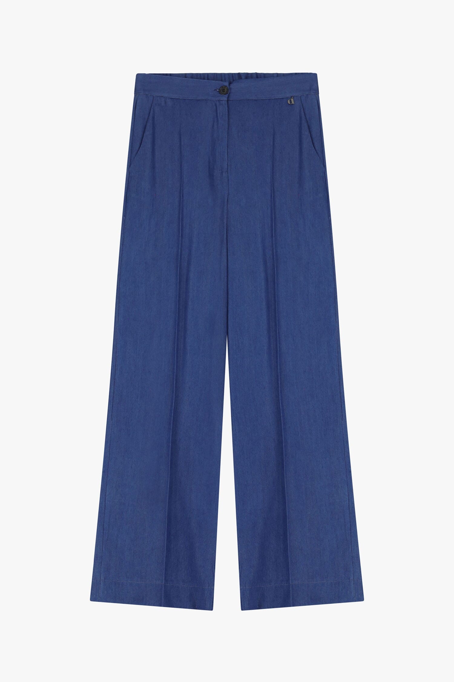 Pantaloni Palazzo Chambray Dixie