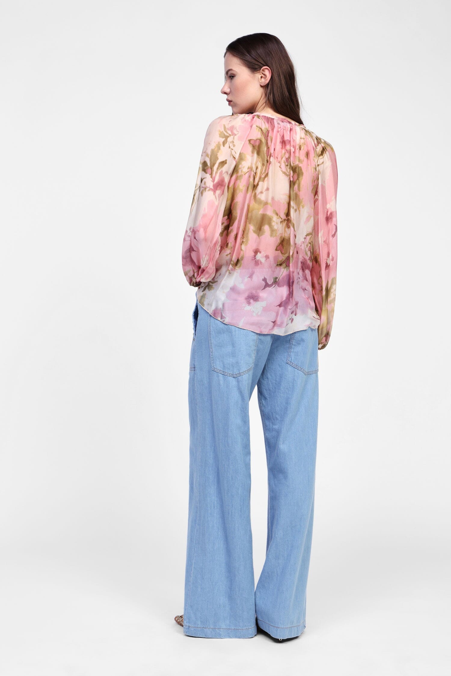 Jeans Larghi Con Cintura Regolabile Dixie