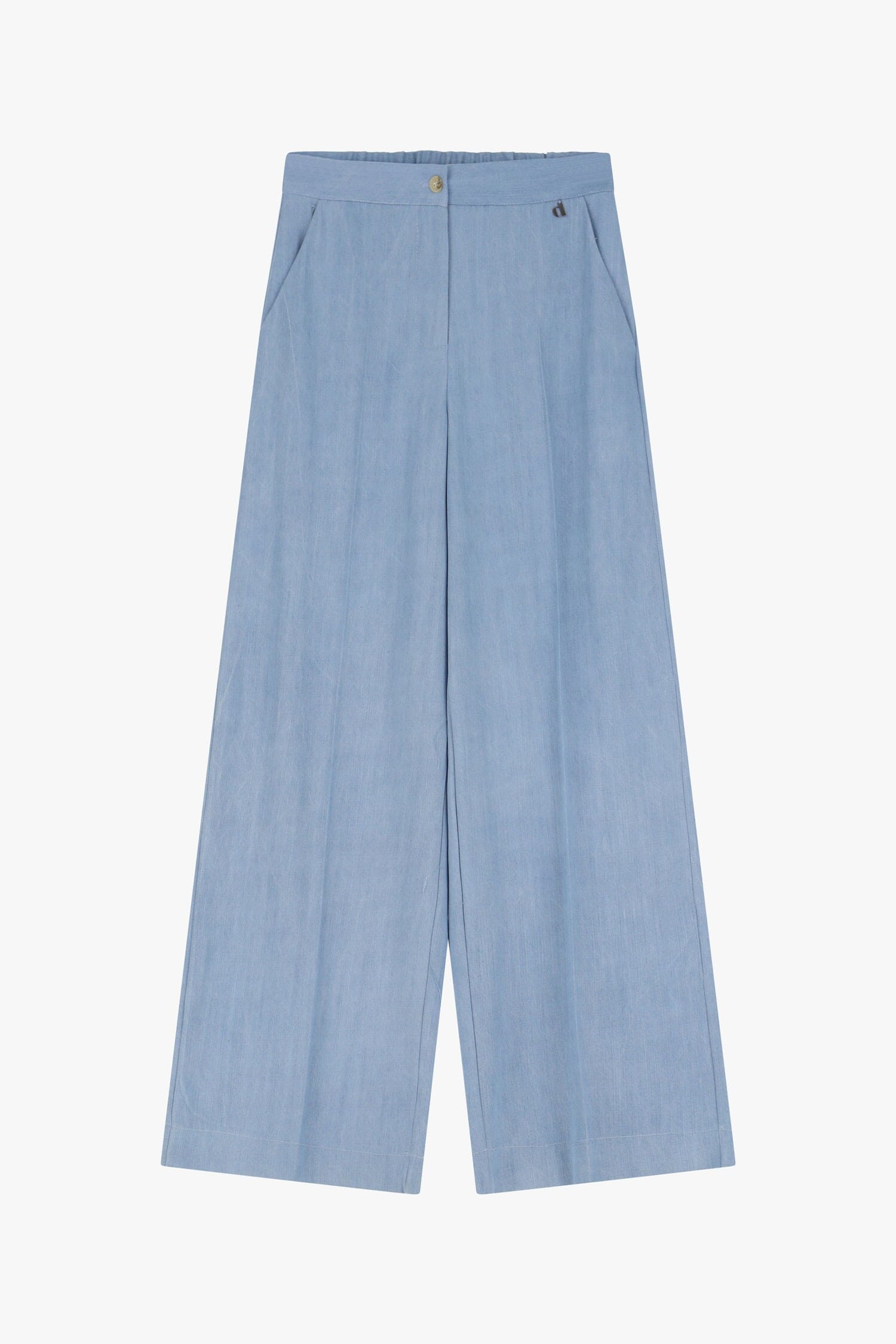 Pantaloni Palazzo A Gamba Ampia Dixie