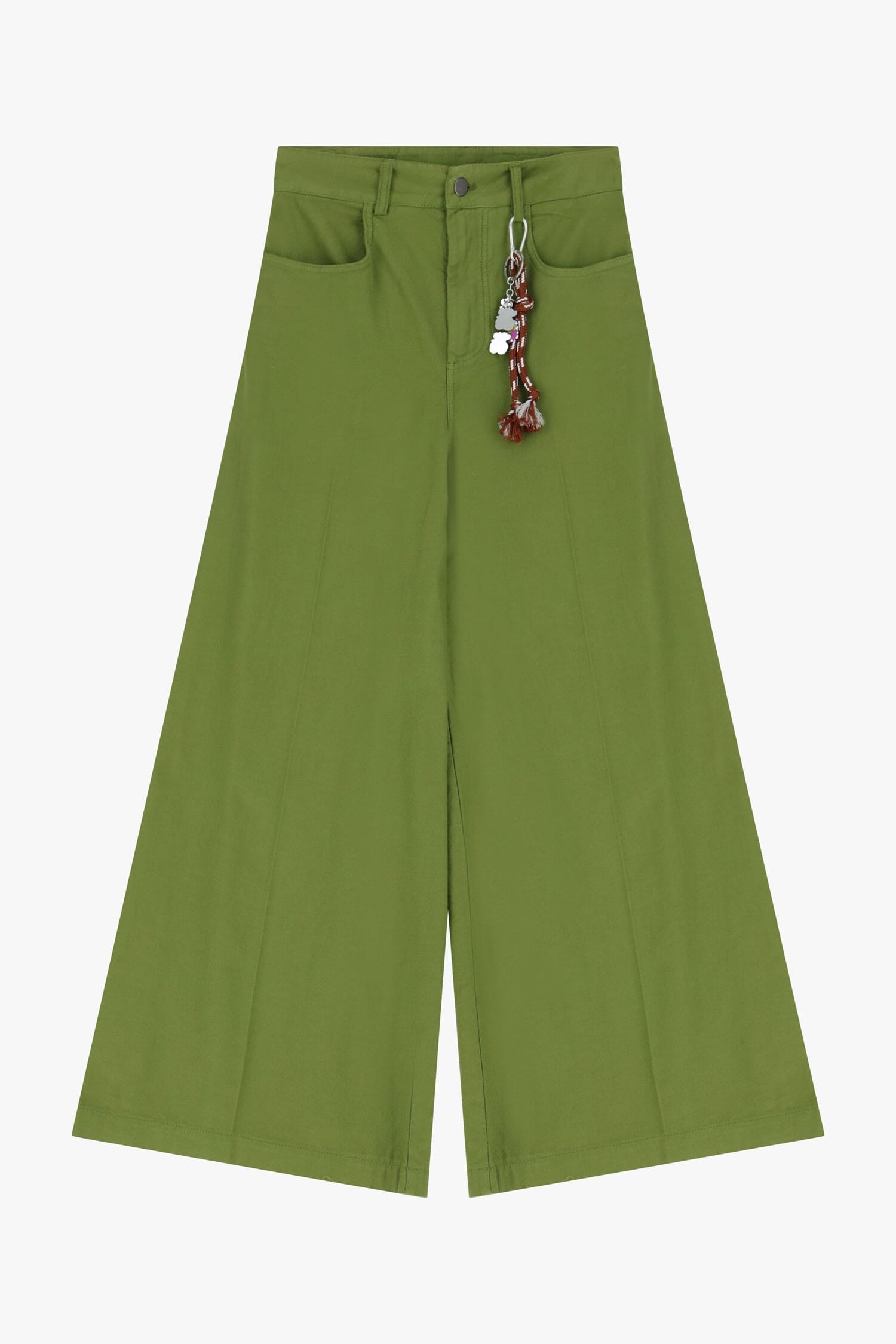 Pantaloni Palazzo Con Dettagli A Pieghe Dixie