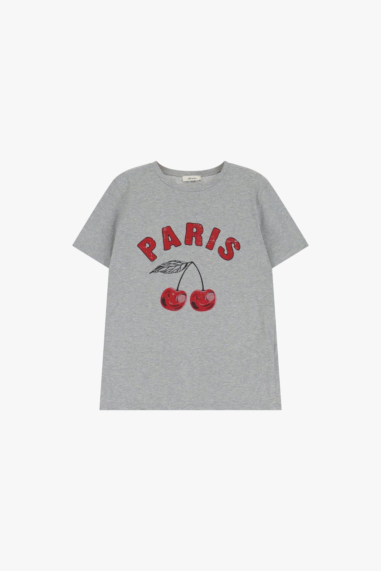 T-Shirt Grafica Con Scritta E Frutta Dixie