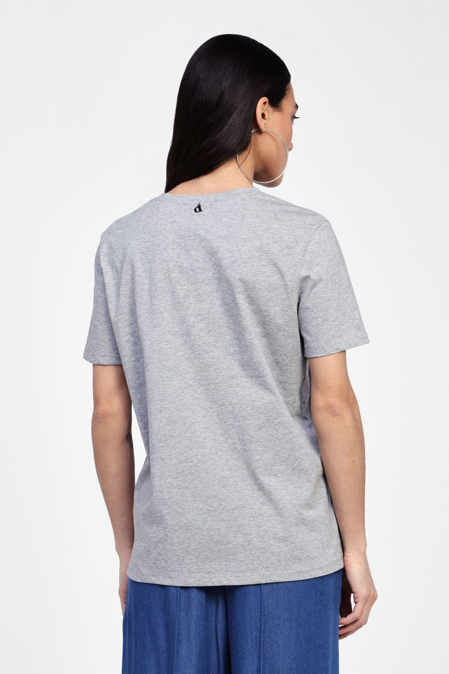 T-Shirt Grafica Con Scritta E Frutta Dixie