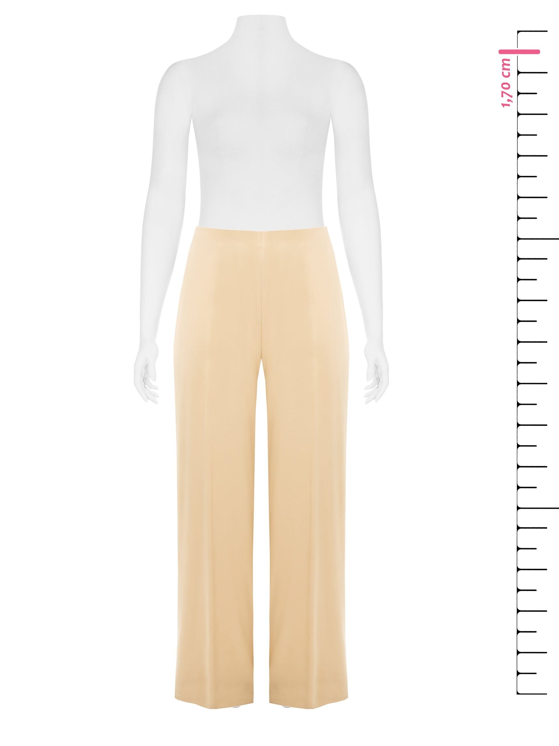 Pantaloni Palazzo In Raso Con Elastico Dietro Rinascimento Curvy