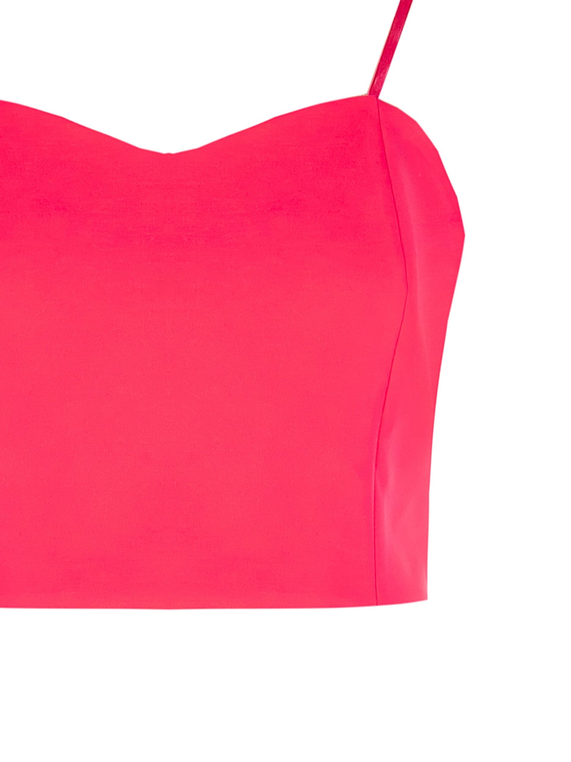 Crop Top In Tessuto Tecnico Rinascimento