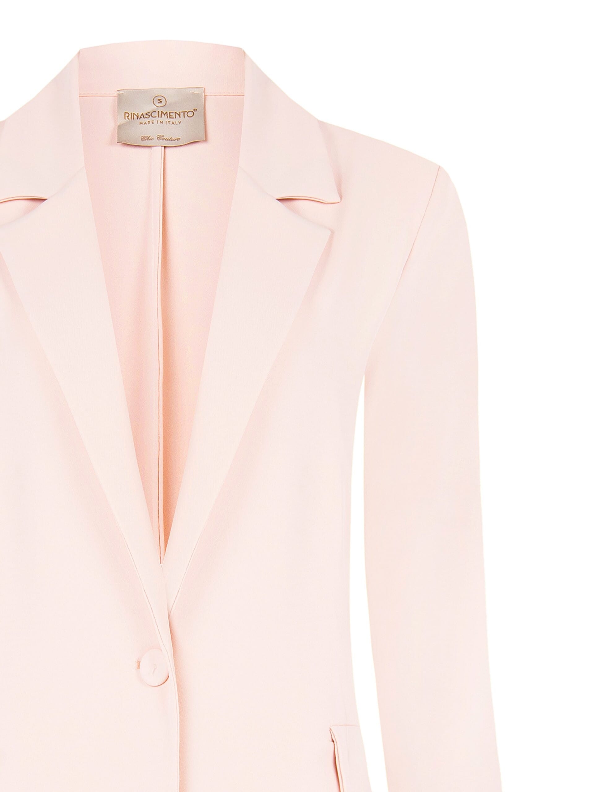 Giacca Blazer Sfiancata In Tessuto Fluido Rinascimento