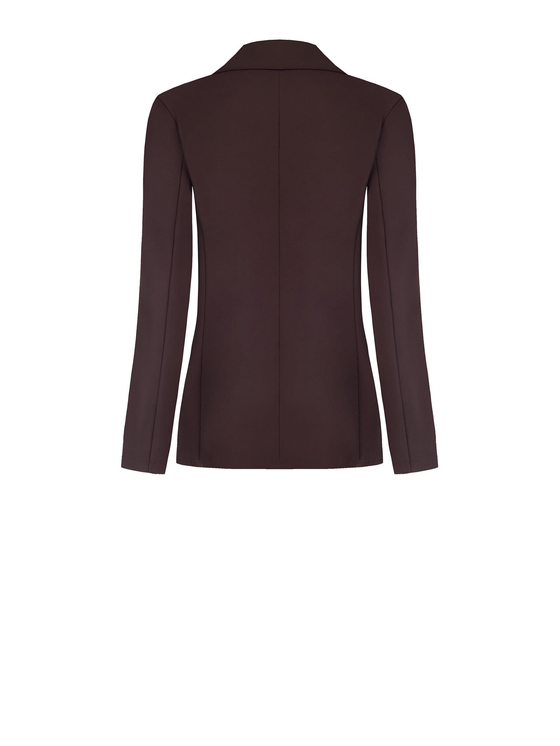 Giacca Blazer Sfiancata In Tessuto Fluido Rinascimento