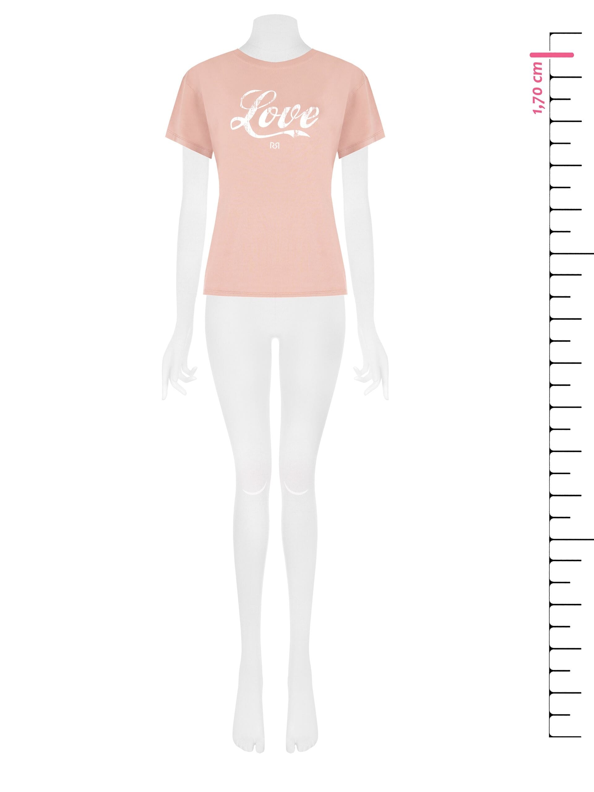 T-Shirt Regular In Cotone Con Stampa Vintage Rinascimento