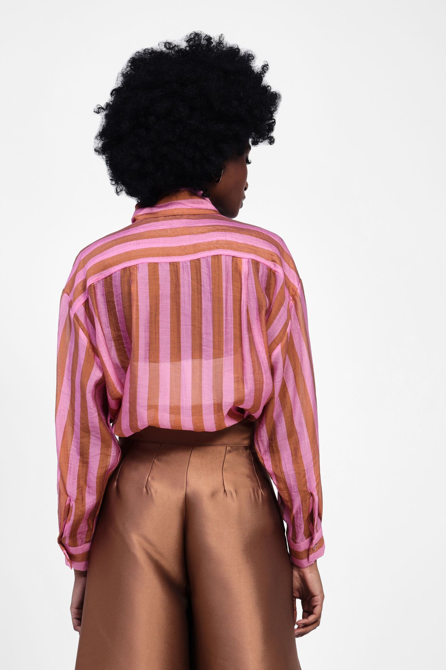 Camicia A Righe Con Fiocco Dixie