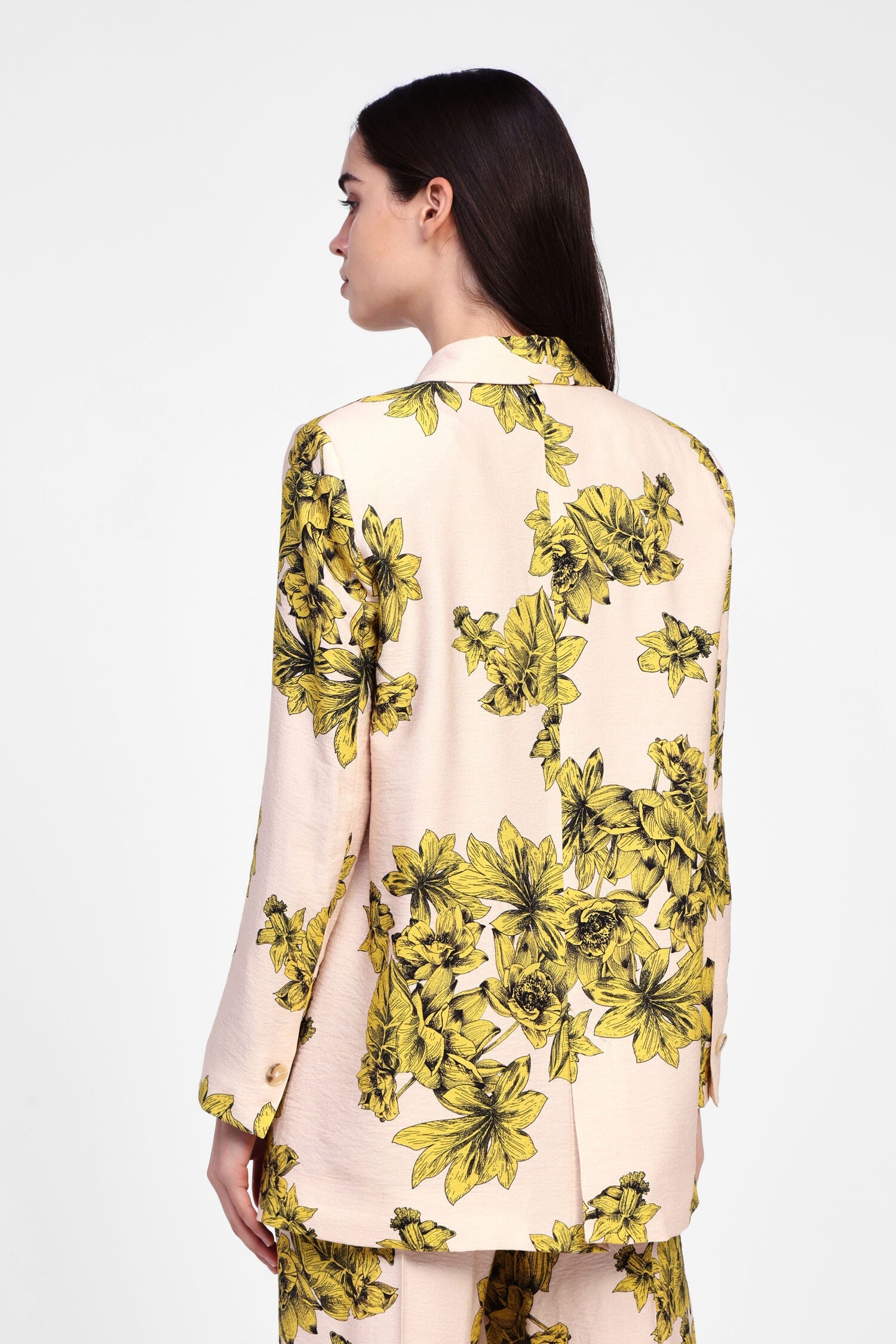 Blazer Fiorito Con Fit Regolare Dixie