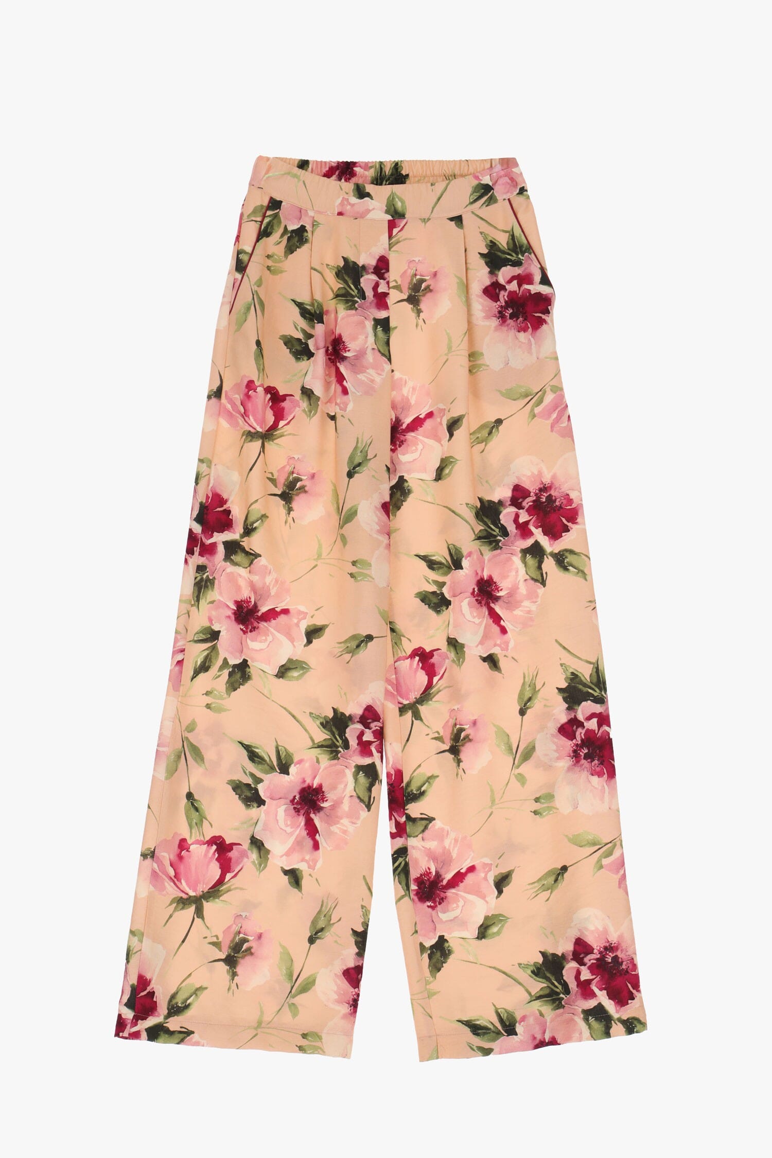 Pantaloni Palazzo Con Fiori Incantevoli Dixie