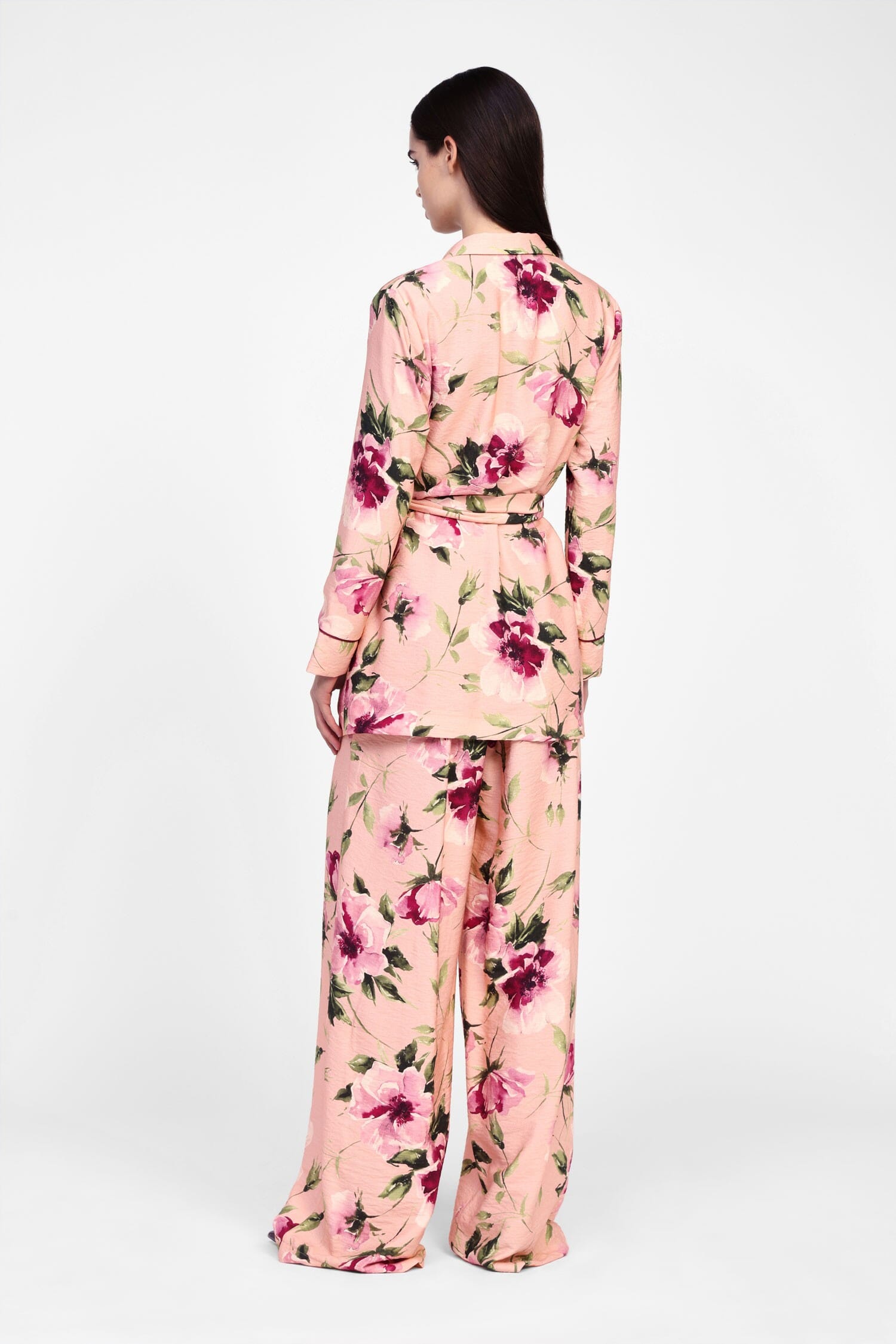 Pantaloni Palazzo Con Fiori Incantevoli Dixie