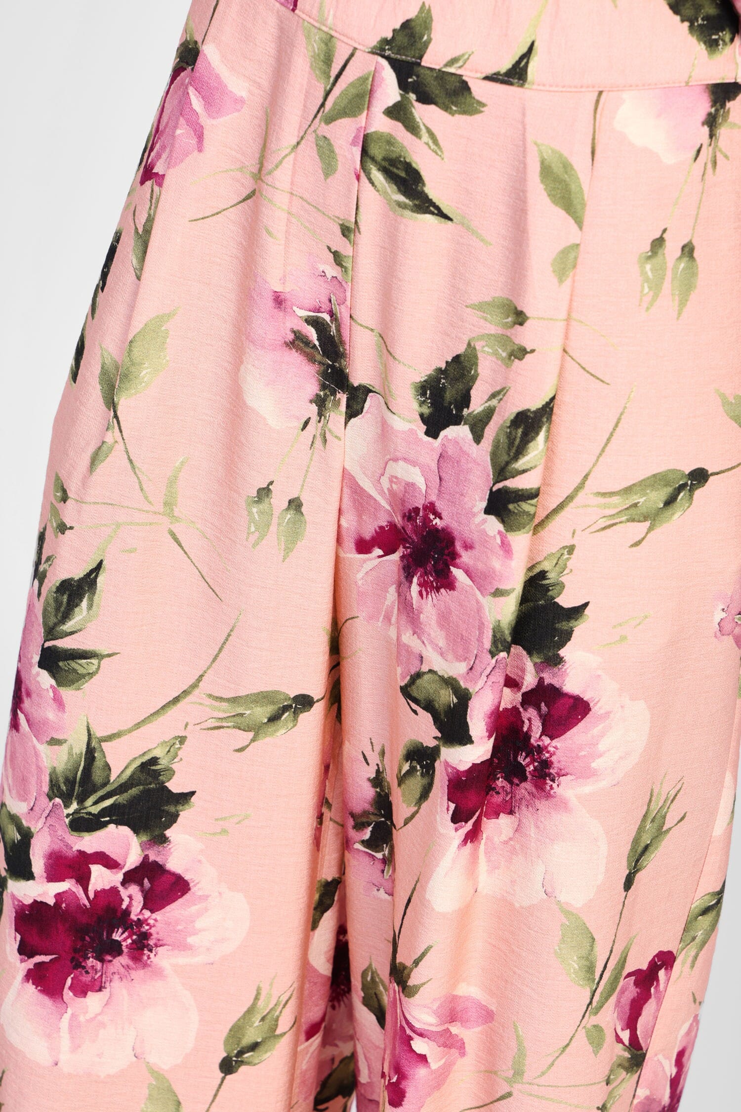 Pantaloni Palazzo Con Fiori Incantevoli Dixie