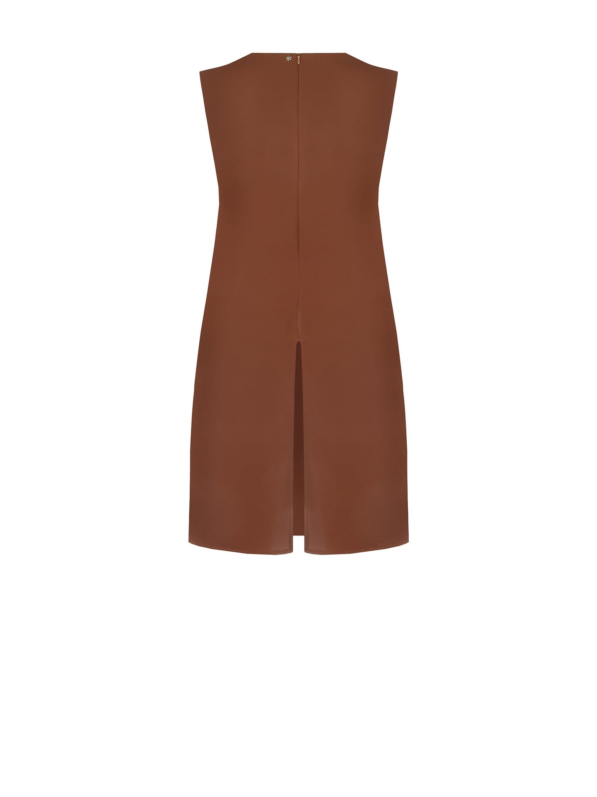 Top Lungo In Tessuto Fluido Con Spacchi E Scolli A V Rinascimento Curvy