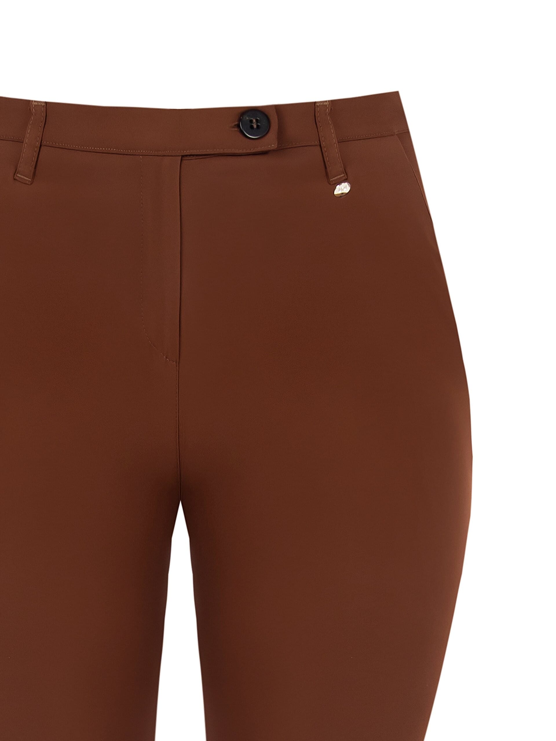 Pantalon Carrot en tissu fluide avec élastique Rinascimento Curvy