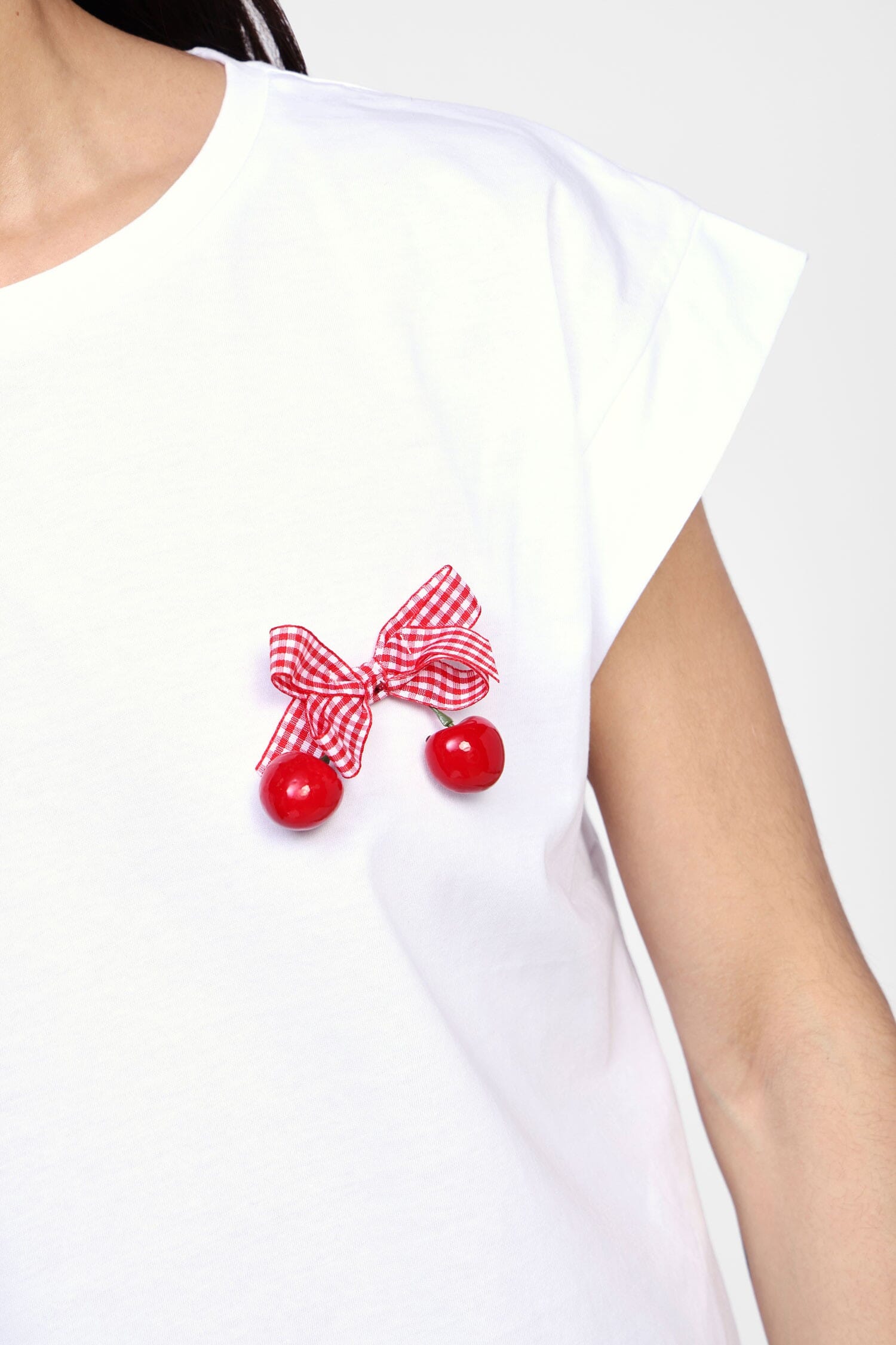 T-Shirt Con Decorazioni A Fiocco Dixie