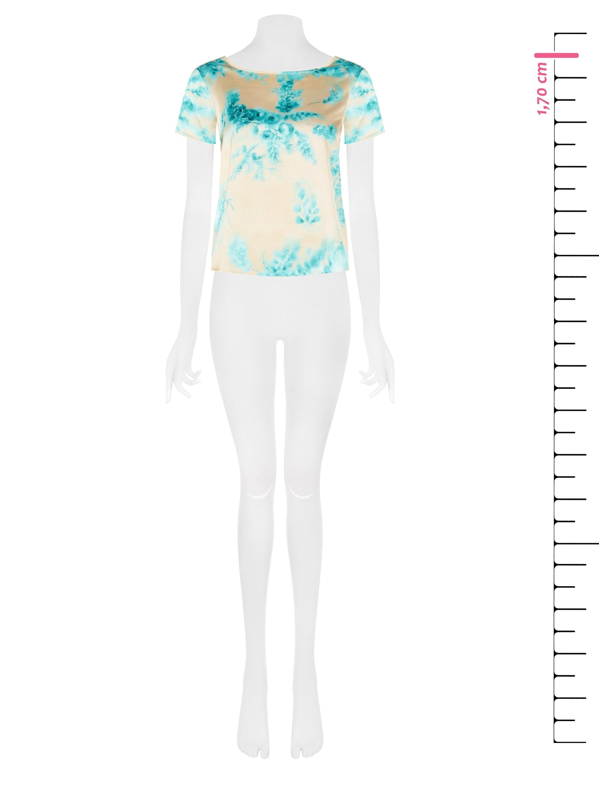 Rinascimento - Chemisier en satin fluide