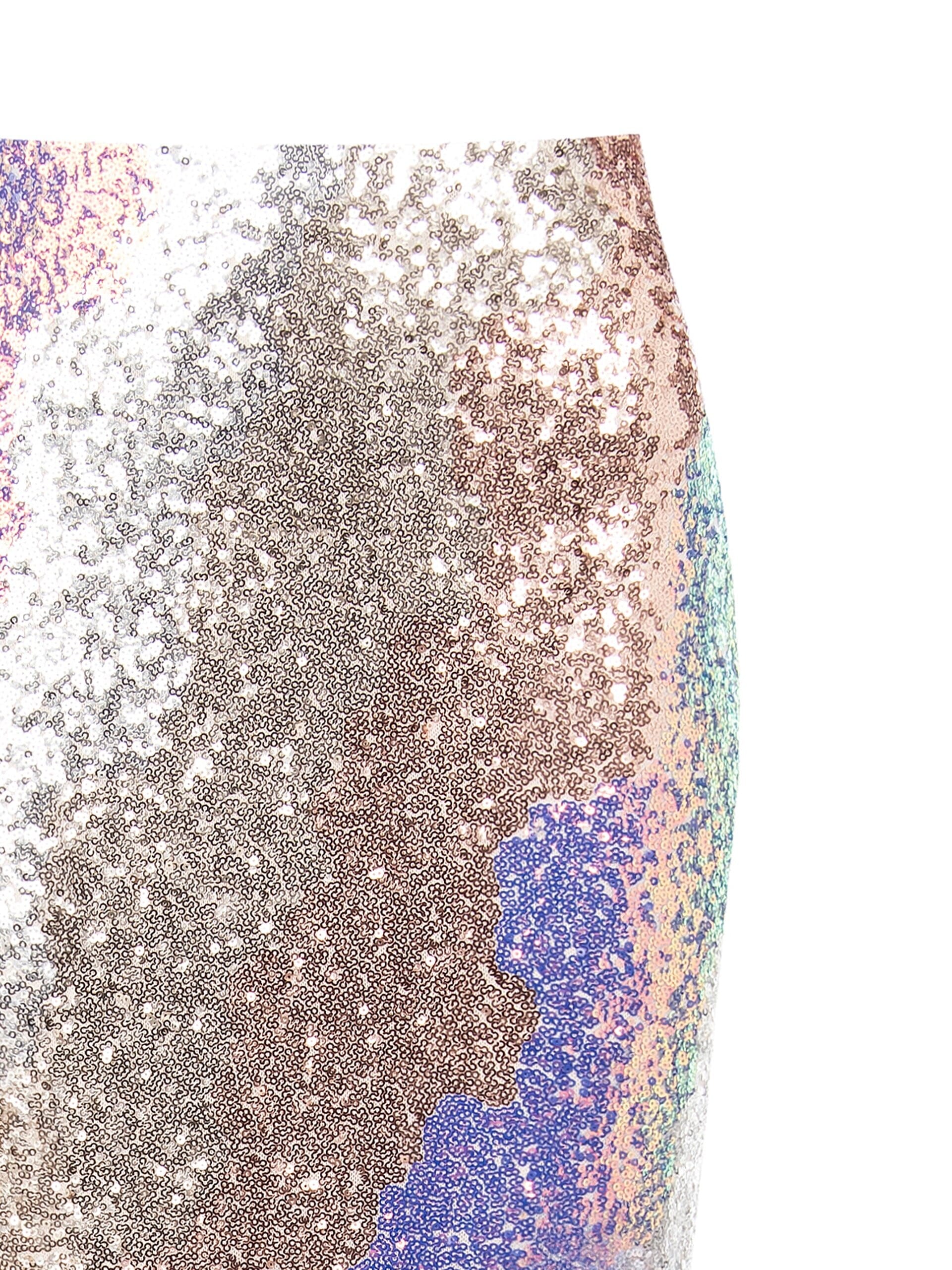 Gonna Lunga A Tubino Ricoperta Di Strass Rinascimento