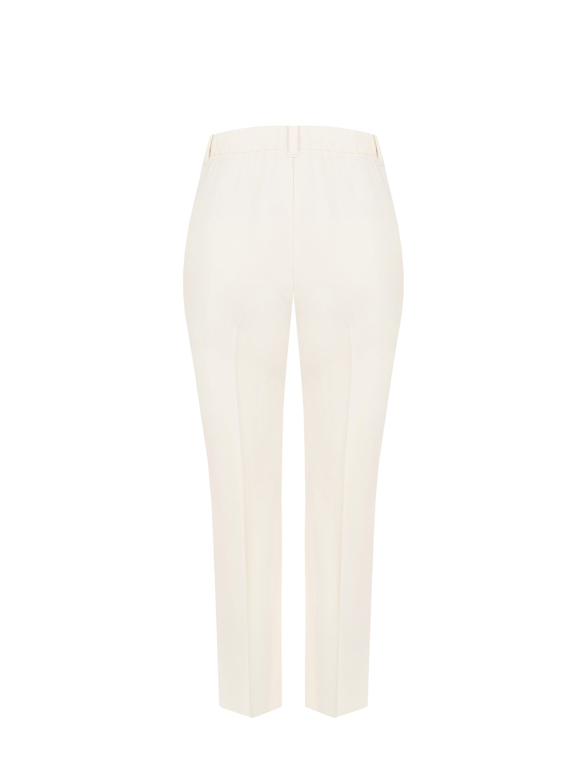 Fluid Fabric Palazzo Trousers With Elastic Back Rinascimento Curvy