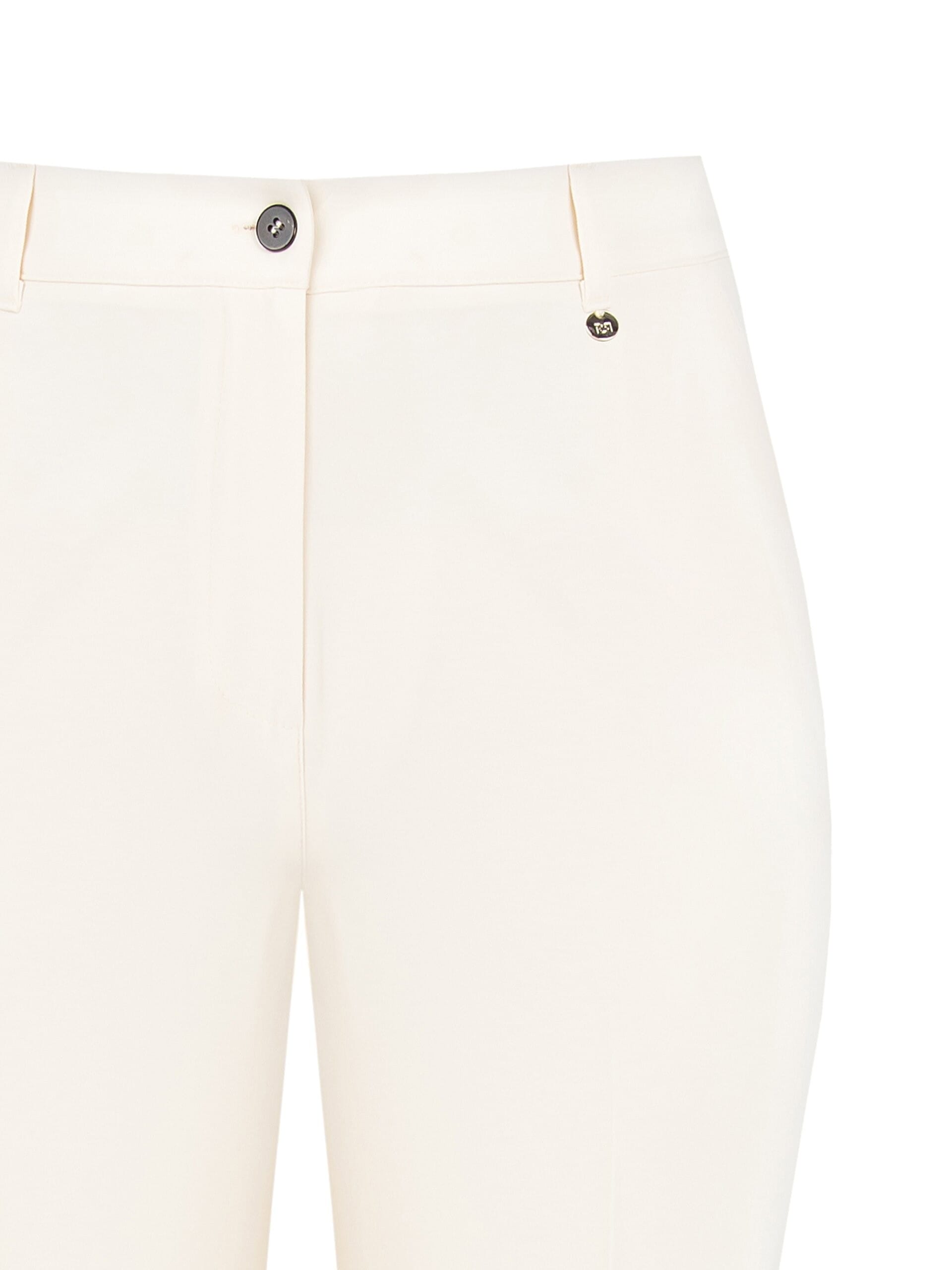 Fluid Fabric Palazzo Trousers With Elastic Back Rinascimento Curvy