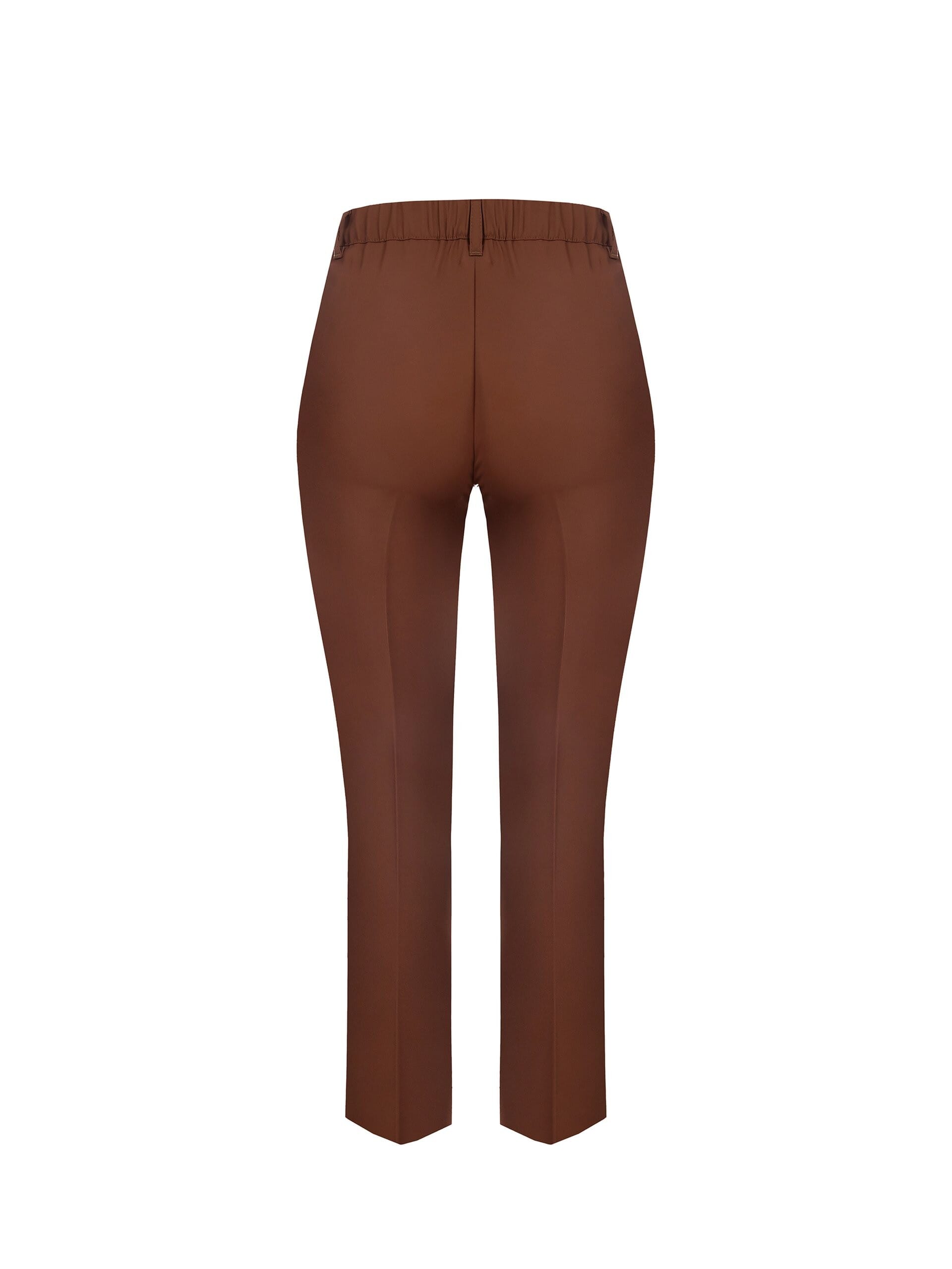 Fluid Fabric Palazzo Trousers With Elastic Back Rinascimento Curvy