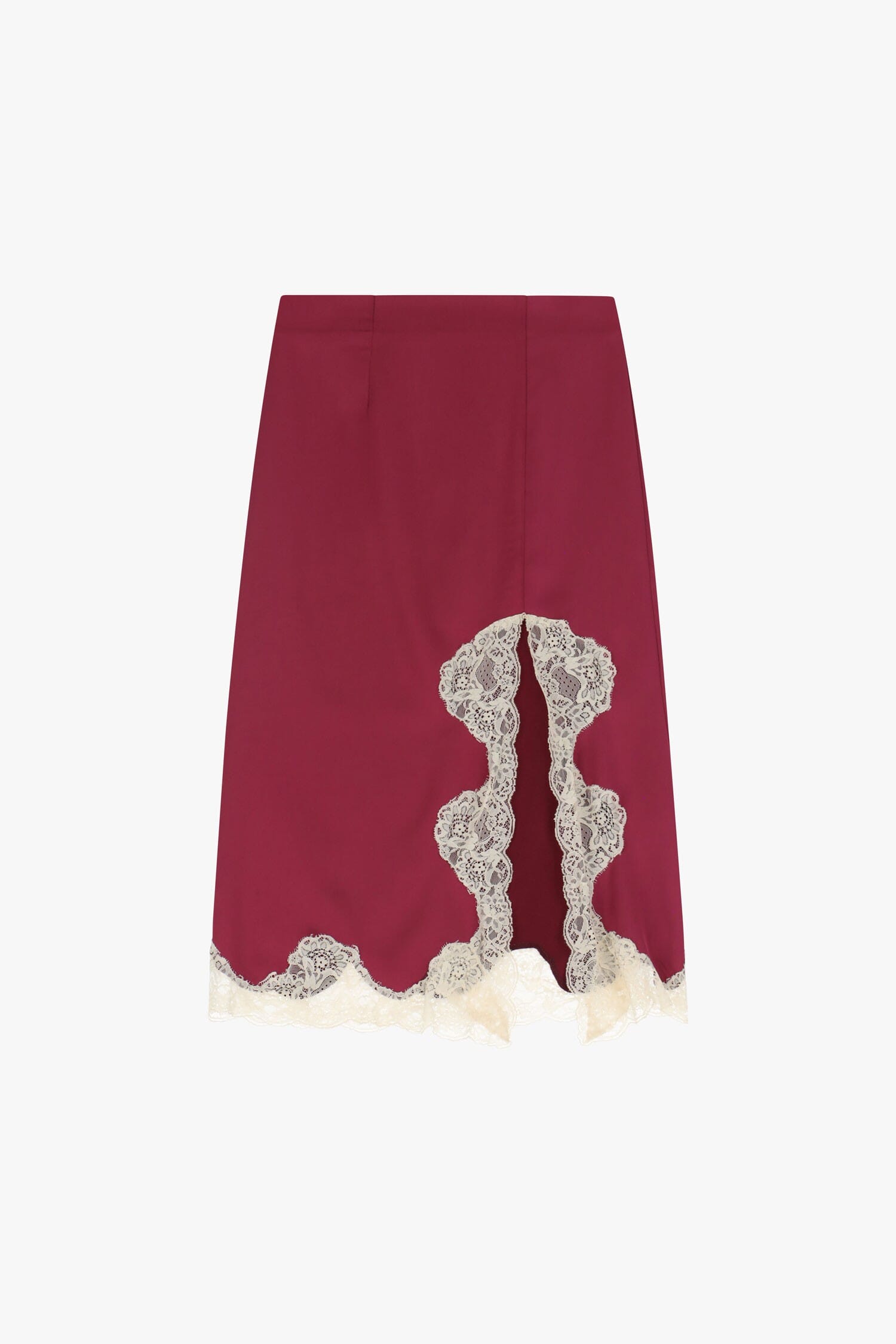 Gonna Midi Con Dettagli In Pizzo Dixie